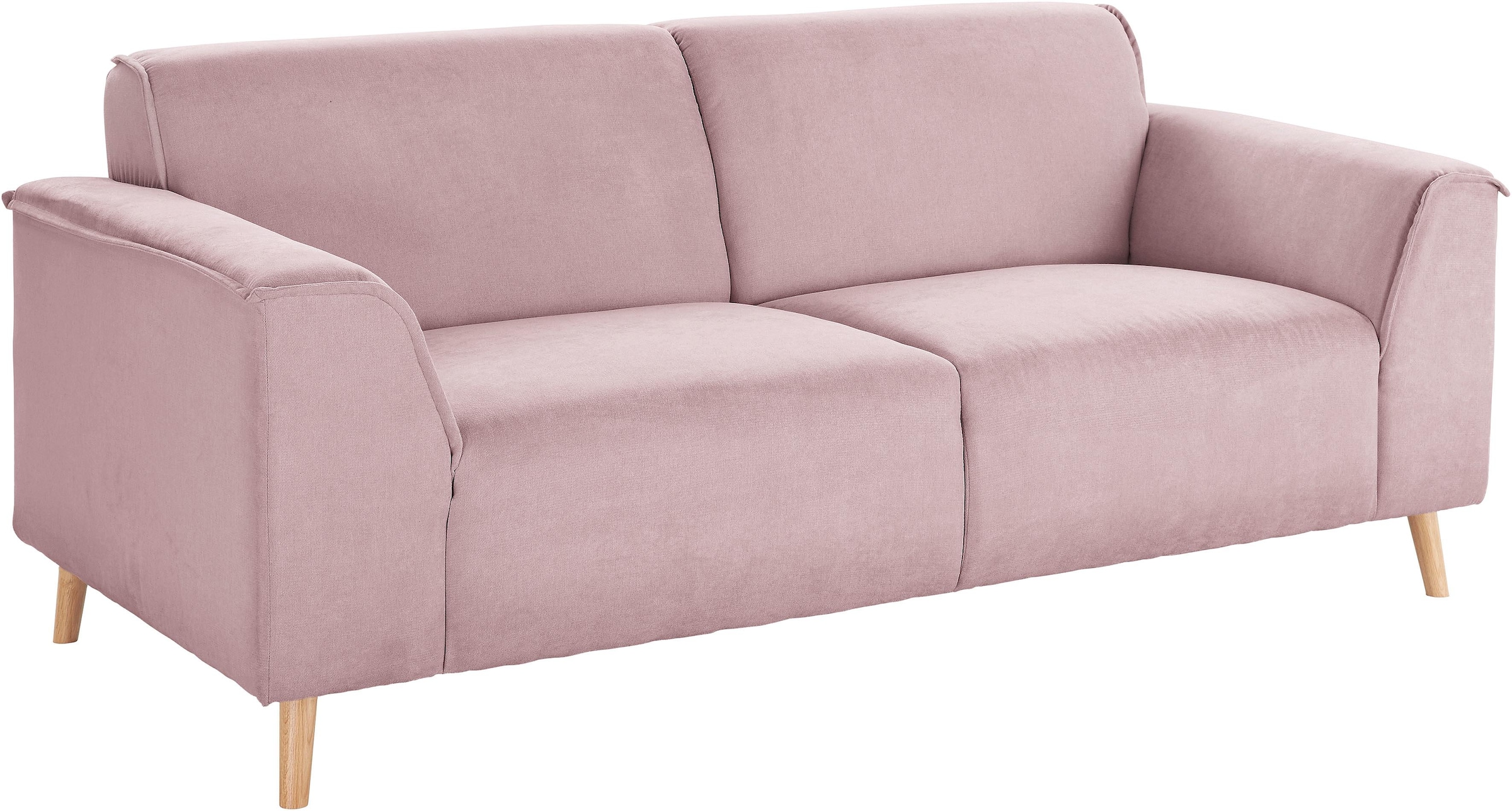 andas 2,5-Sitzer »Janek Scandic Design, elegant und zeitlos« mit Federkern und Keder in scandinavischem Design