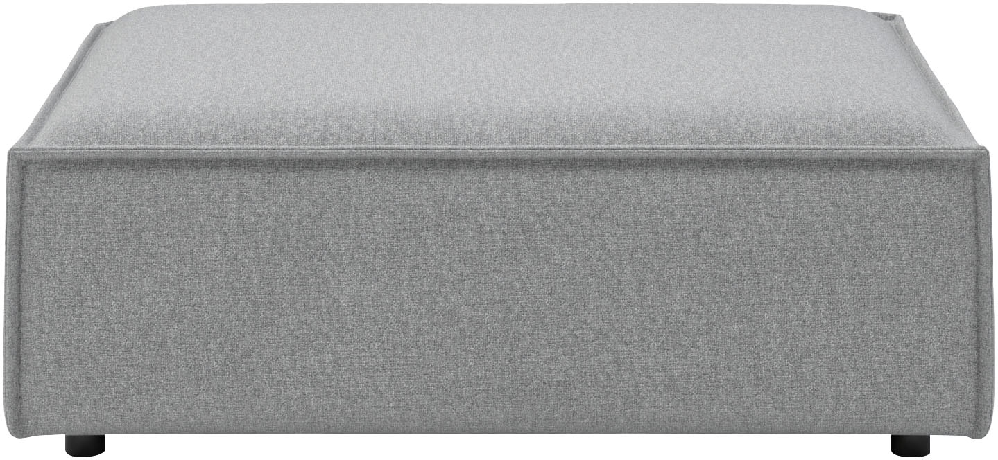 Places of Style Polsterhocker »Watertown, XXL Hockerbank passend zum Sofa - ideal als Beistellmodul«, erweiterbare Hockerbank mit weicher Polsterung