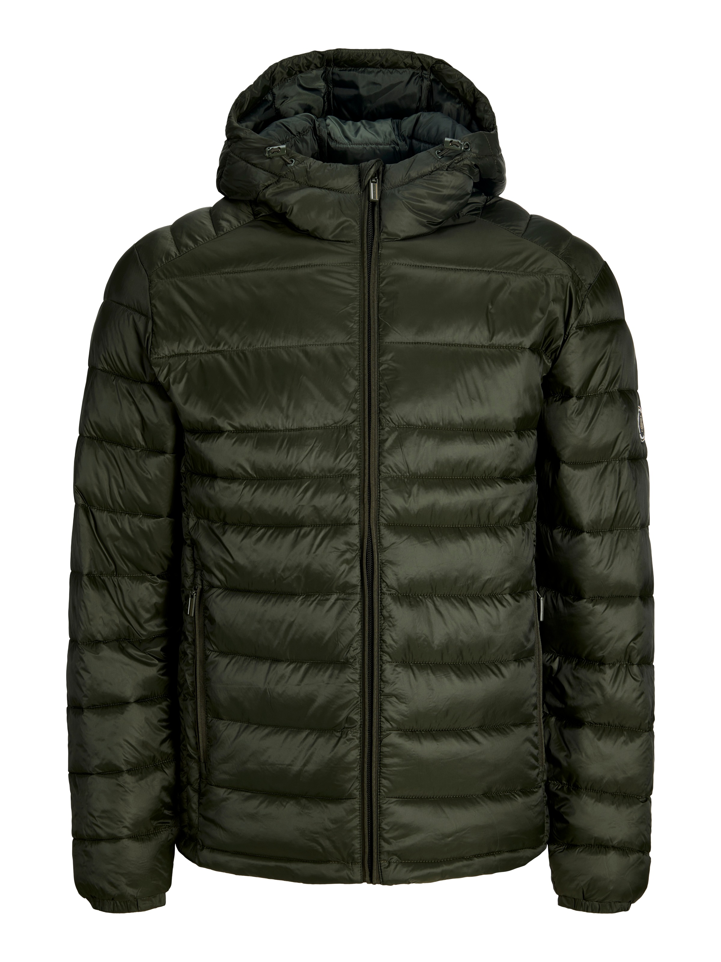 Jack & Jones Steppjacke »JJEKINGSLEY LIGHT PUFFER HOOD NOOS« mit Kapuze Kunstfaser, mit Kapuze