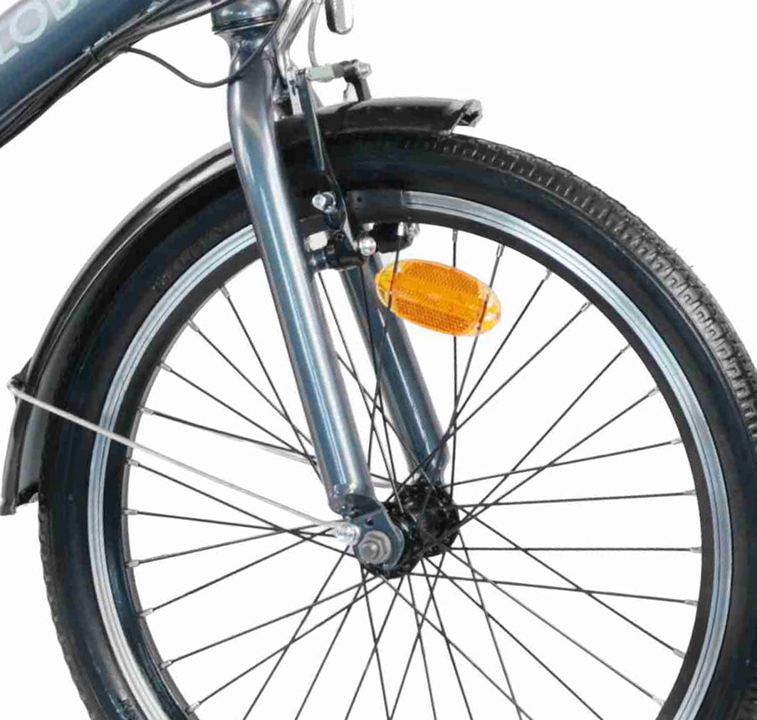 LLobe »Falt E-Bike 20" Agile« 5 Gang Shimano Tourney Schaltwerk Kettenschaltung Heckmotor 250 W