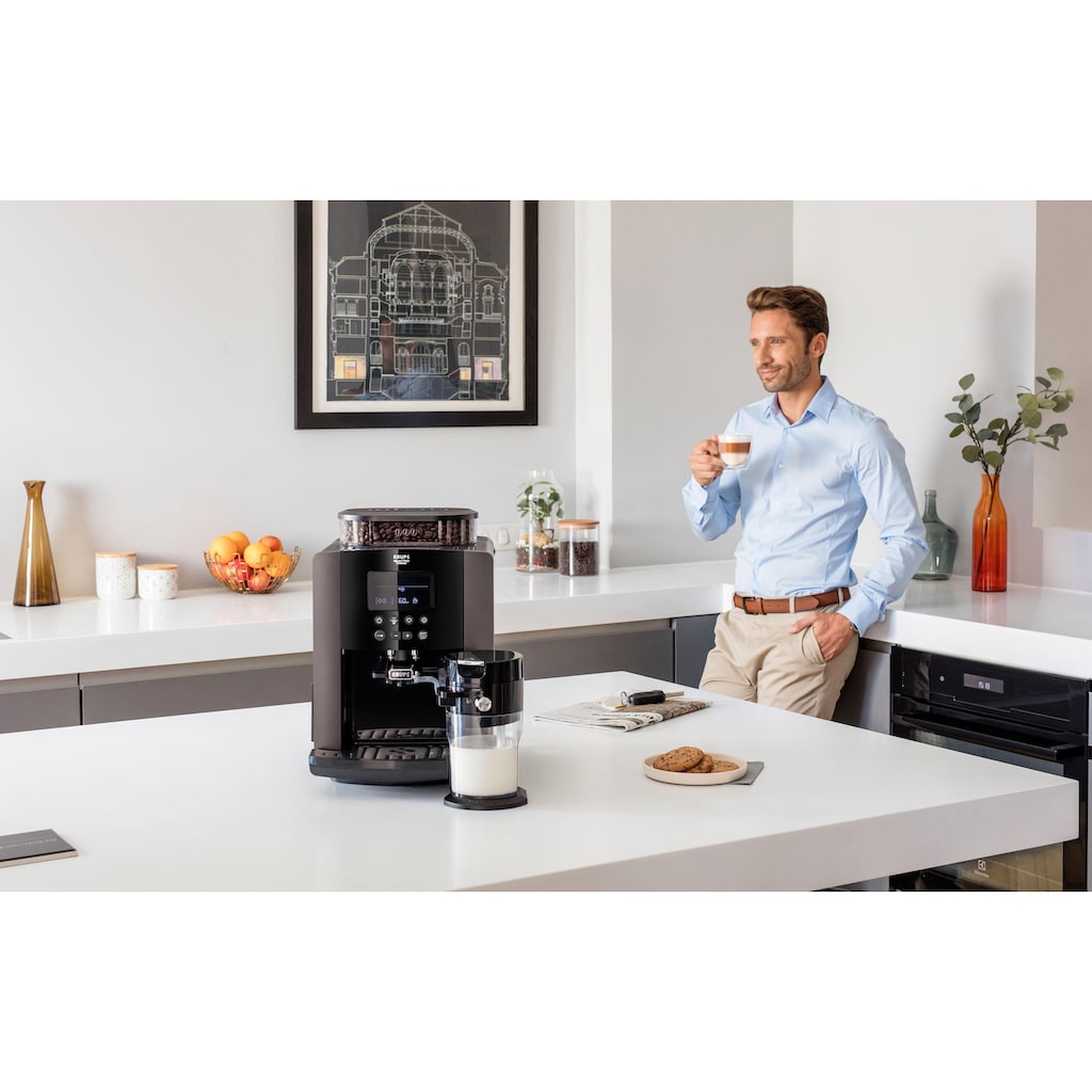 Krups Kaffeevollautomat »EA819E Arabica Latte«