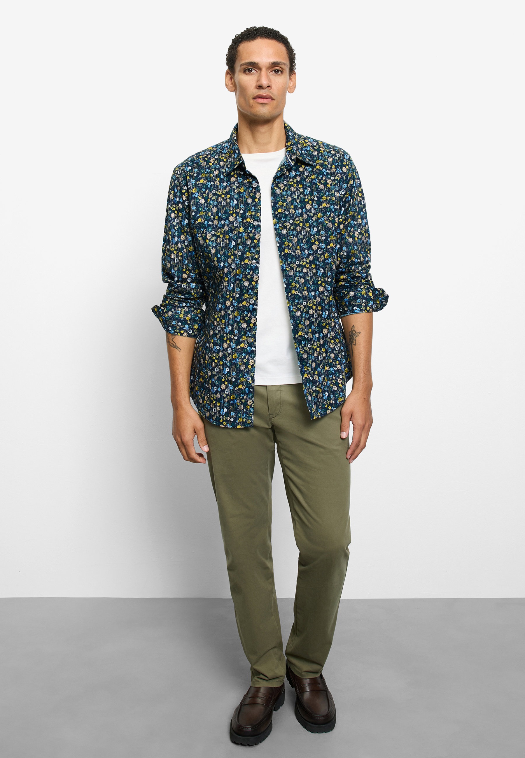 OLYMP Langarmhemd »OLYMP Casual, regular fit, Kent«