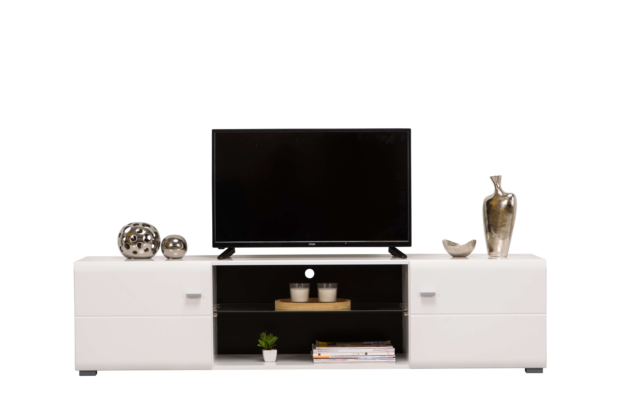 INOSIGN Lowboard »Rex TV-Kommode TV-Lowboard«, Hochglanzfront, Breite 170 cm, mit und ohne LED-Beleuchtung