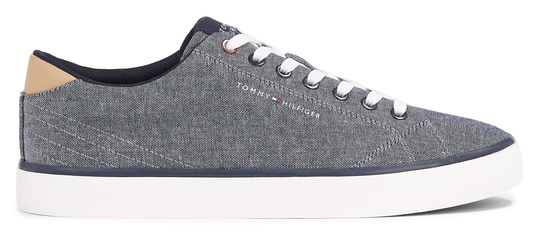 Tommy Hilfiger Sneaker »TH HI VULC LOW CHAMBRAY«, mit 