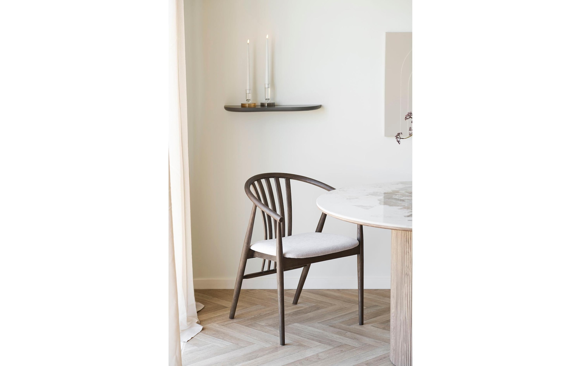 House Nordic Wandregal »Botta 19 x 57 x 2,5 cm«