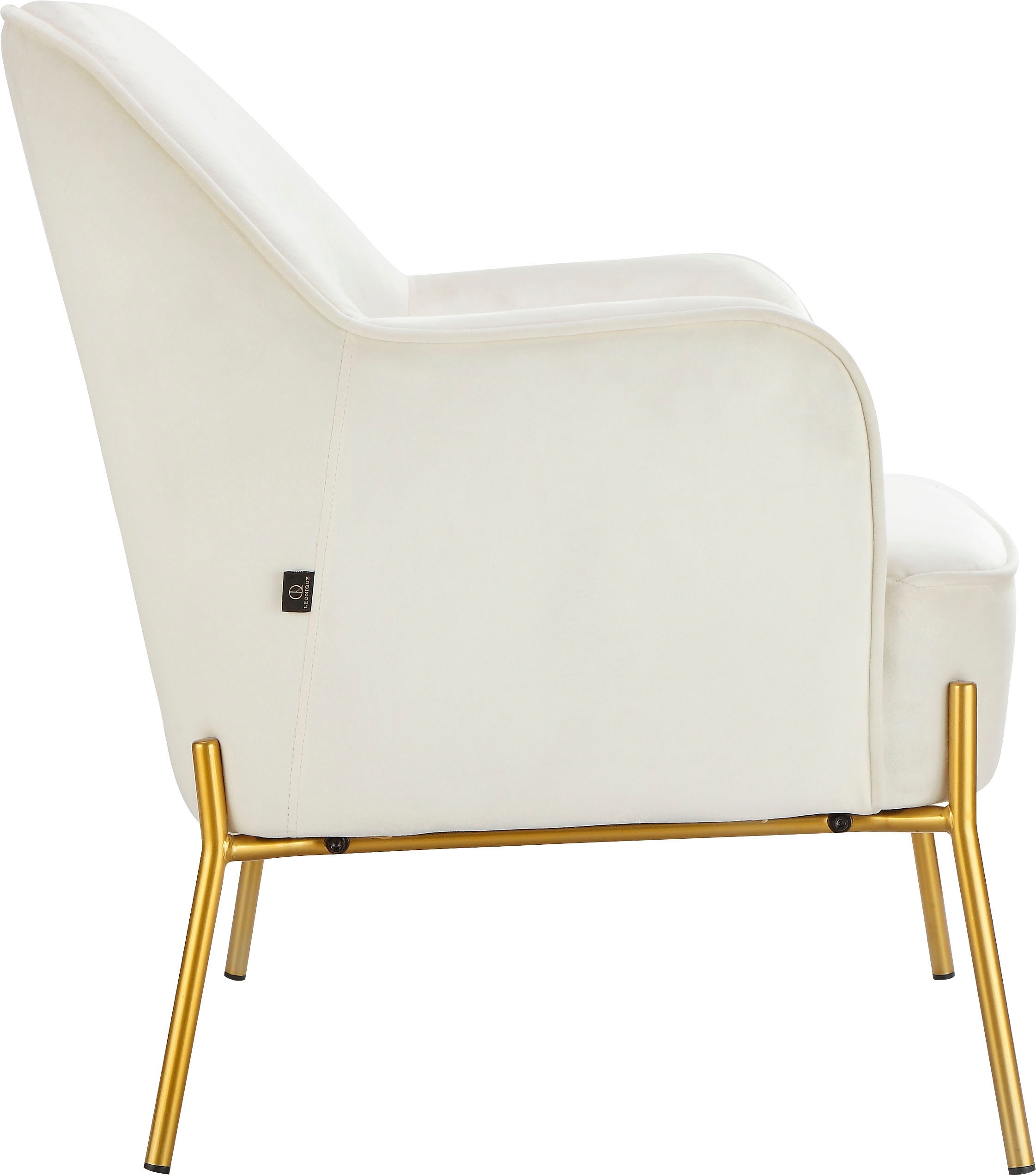 kaufen cm Bezug, Samtvelours Sitzhöhe vier Sessel in Farbvarianten, »Runa«, 44 online Leonique