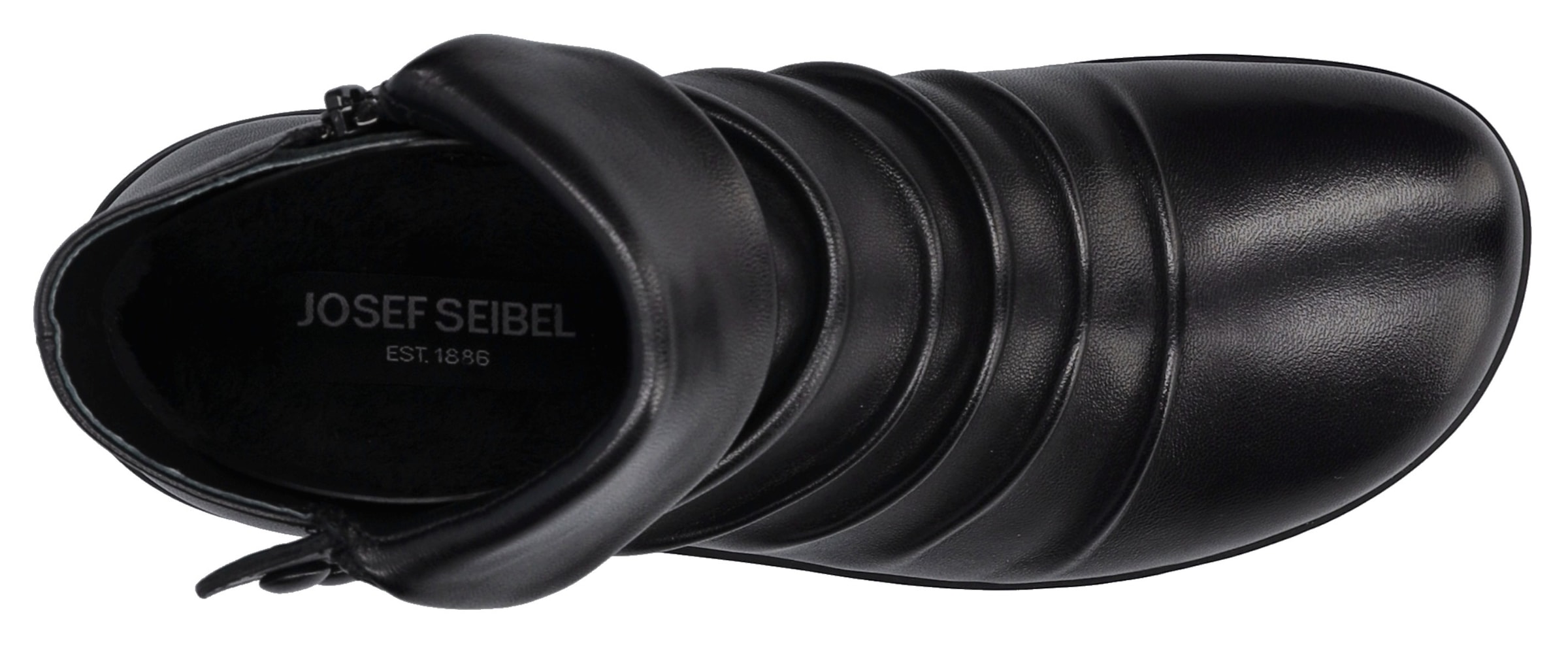 Josef Seibel Stiefelette »Charlotte 14«, Boots, Reißverschlussstiefel mit gerafftem Schaft