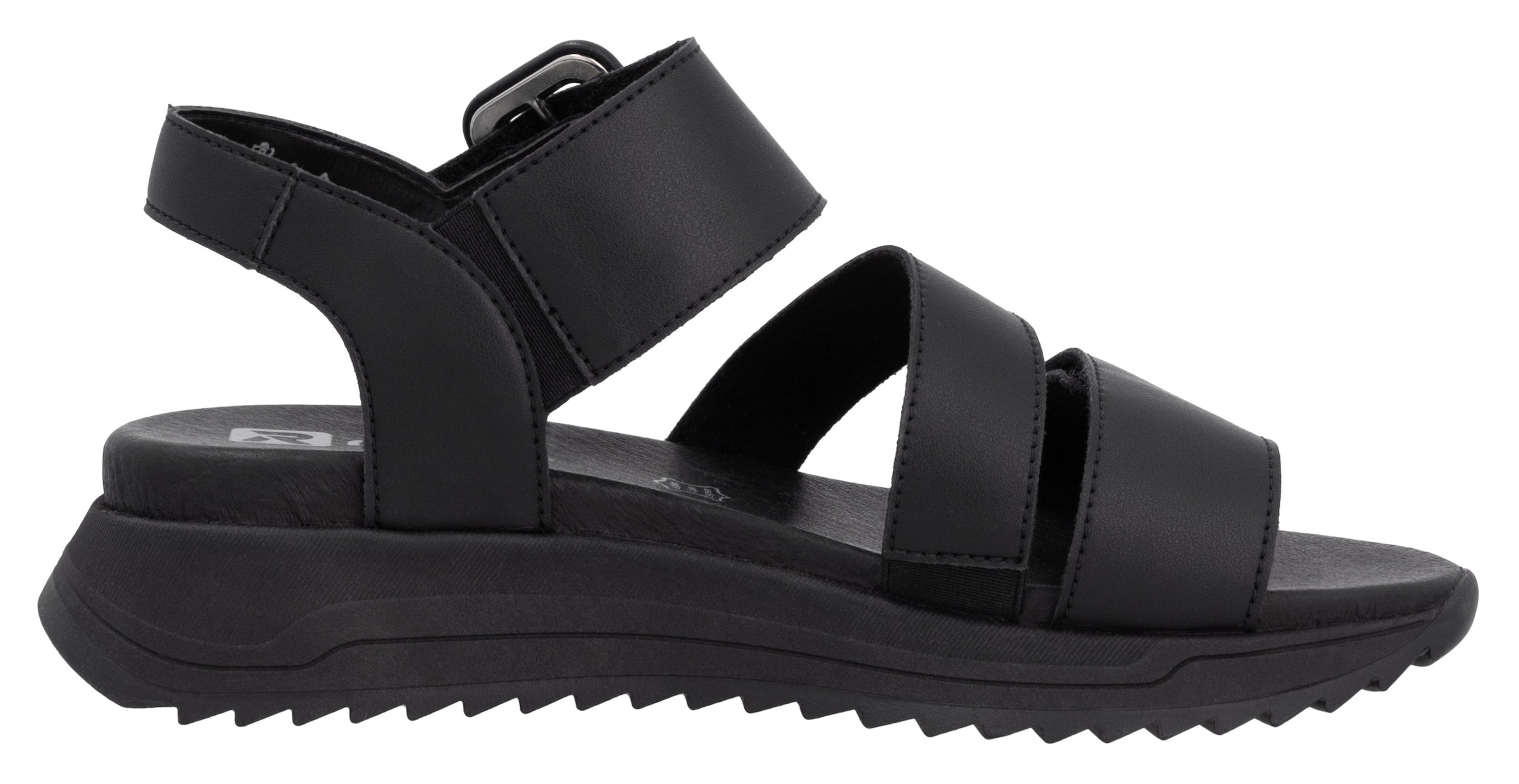 RIEKER Sport Riemchensandale, Sommerschuh, Klettschuh, Outdoorsandale mit weichem Fußbett