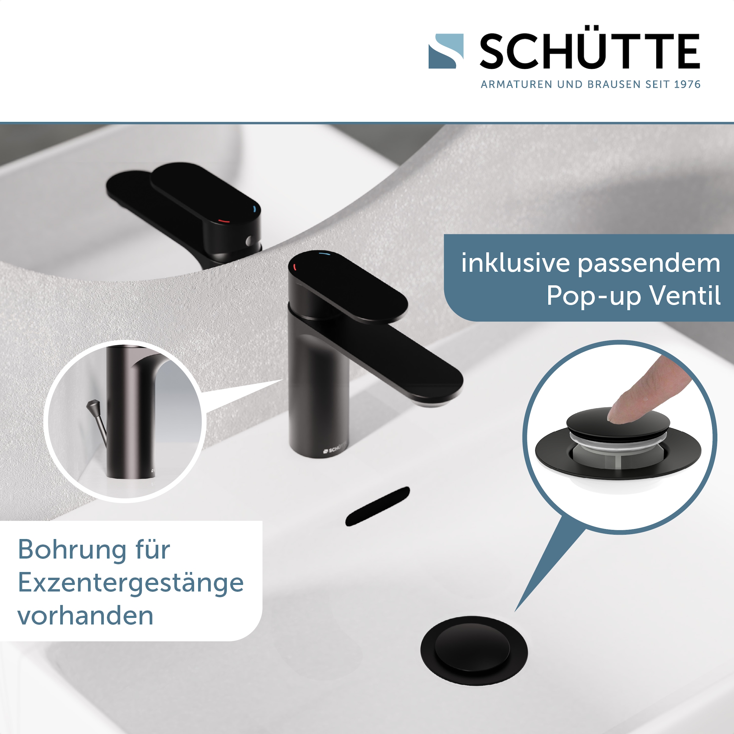 Schütte Waschtischarmatur »MONTANA«
