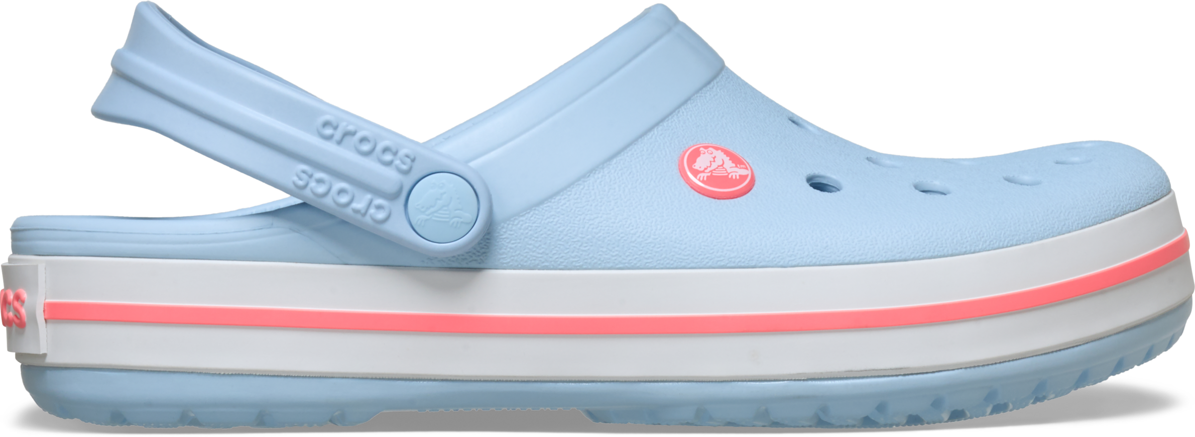 Crocs Clog »Crocband Clog«  Sommerschuh, Schlappen, Hausschuh mit zweifarbiger Laufsohle