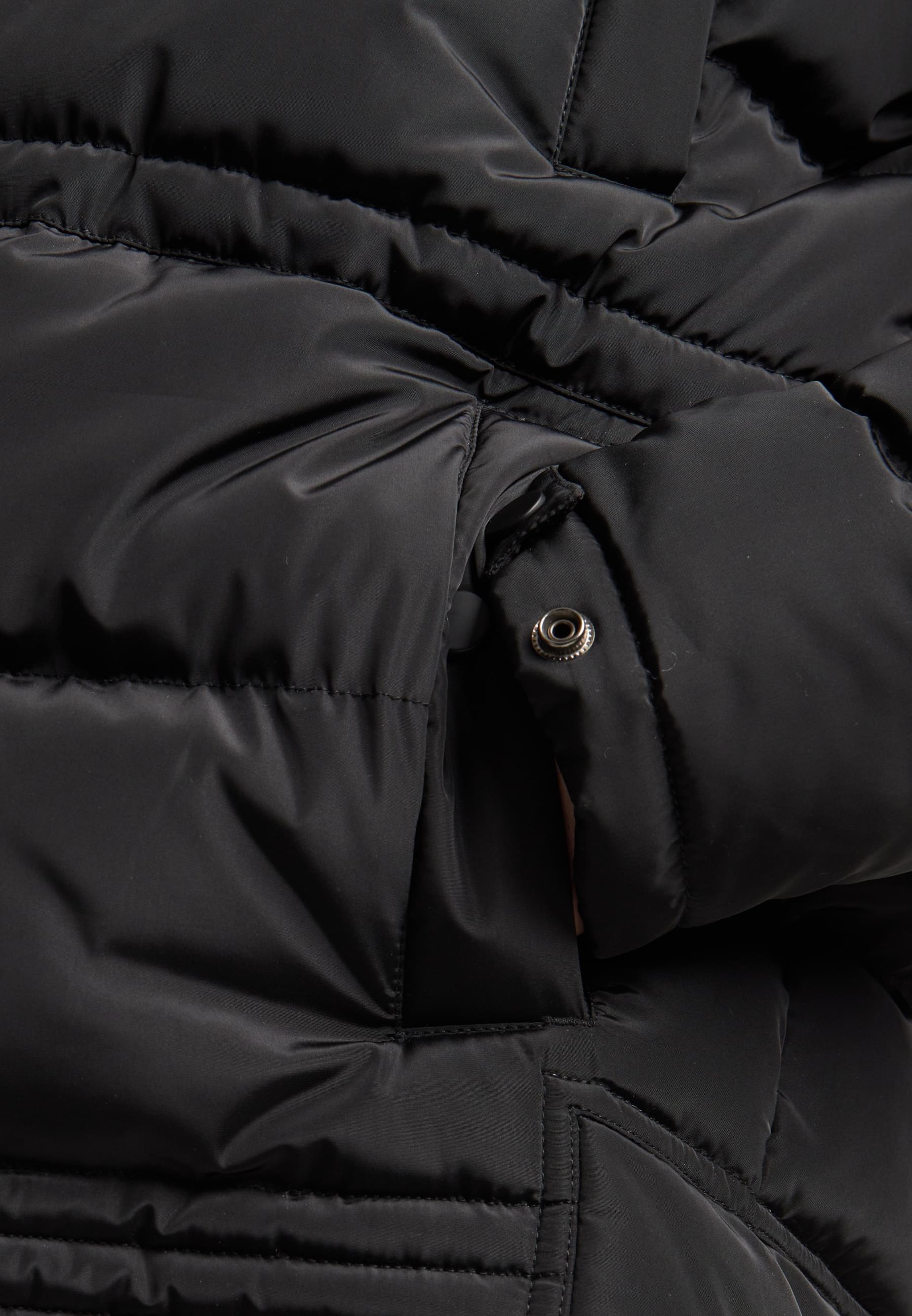 URBAN CLASSICS Winterjacke »Urban Classics Puffer Jacket With Detachable Fur Collar« 1 Stk. tlg. ohne Kapuze