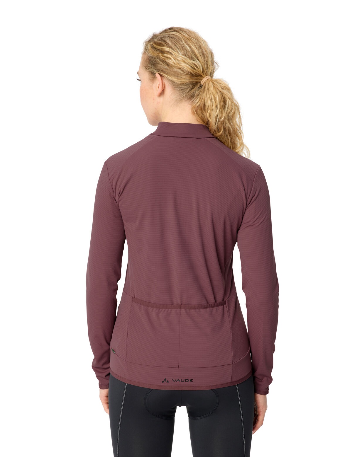 VAUDE Radtrikot »WOMEN'S MATERA LS TRICOT II« mit zwei offenen Rückentaschen, in weicher, stretchiger Qualität