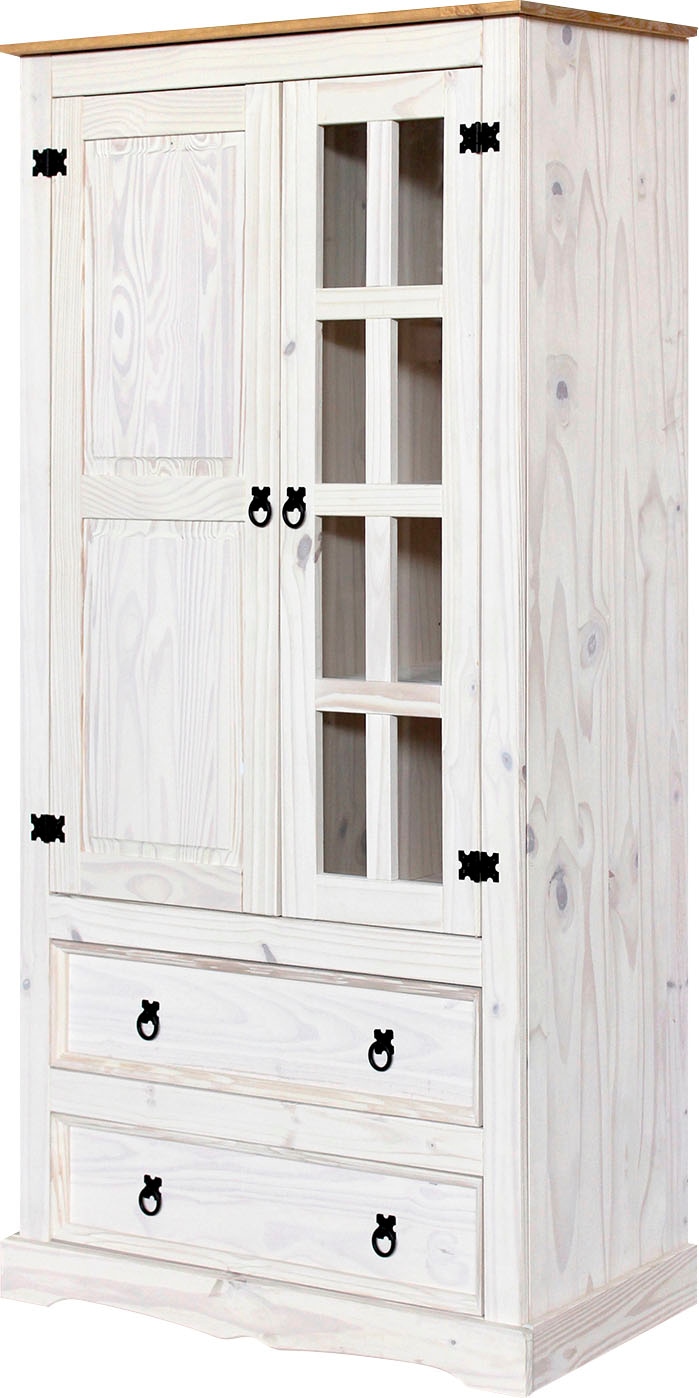 Home affaire Vitrine, Ziergriffe und Scharniere aus Metall