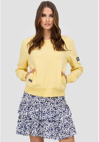 Cotton Candy Sweatshirt »YAKIRA«, mit seitlichen Taschen kaufen
