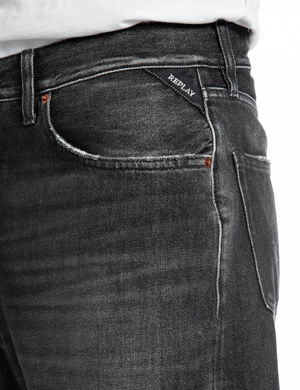 Replay Straight-Jeans »M9Z1 9Zero1 90´s Straight Fit«, mit Washed-Look