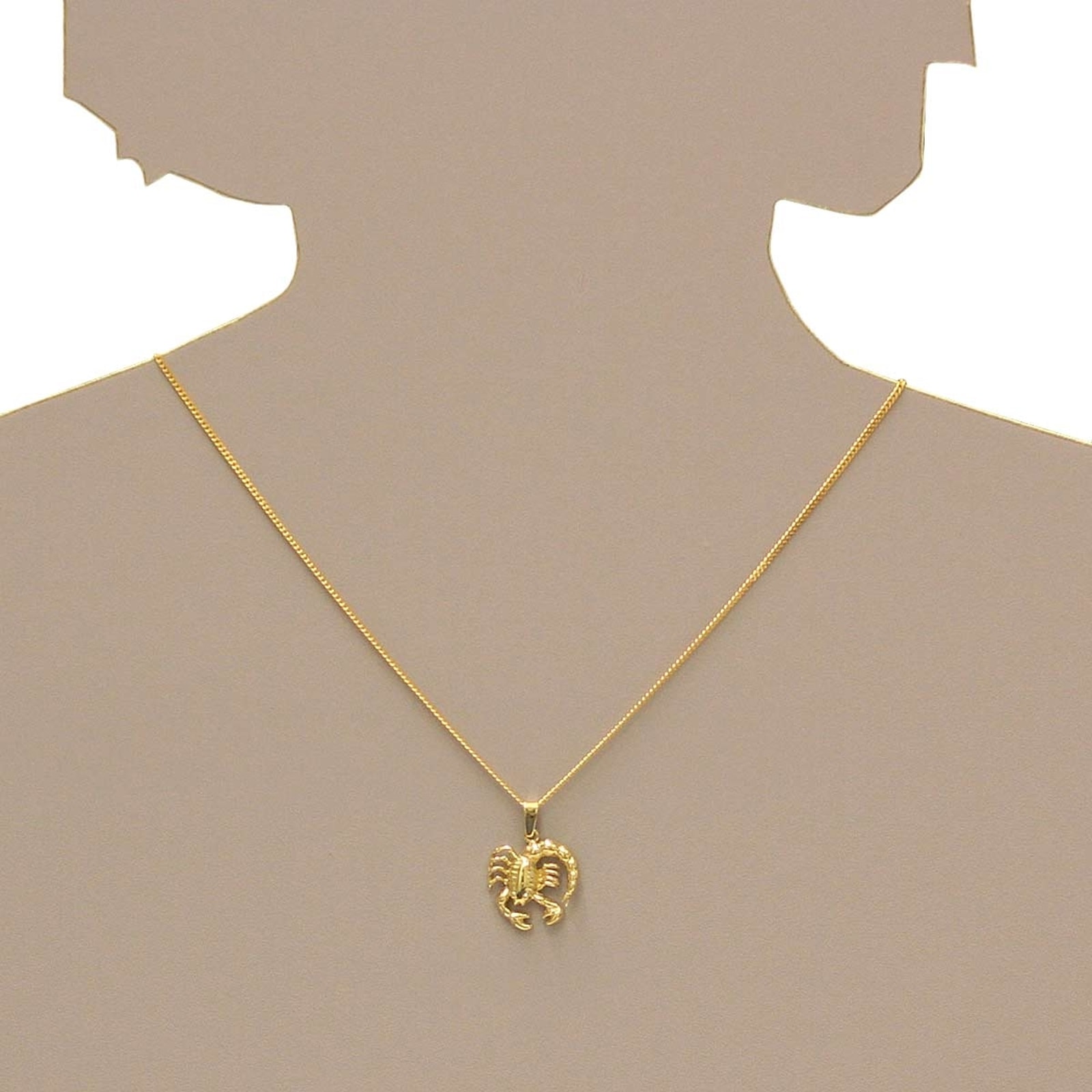OSTSEE-SCHMUCK Kettenanhänger »Ostsee-Schmuck Anhänger Tierkreiszeichen Skorpion«, (1 tlg.)