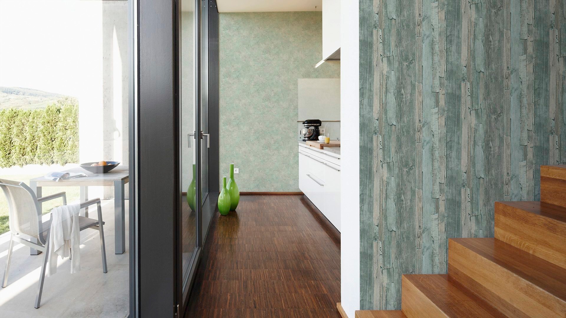 living walls Vliestapete »Best of Wood`n Stone 2nd Edition«, Holz, Tapete Landhaus