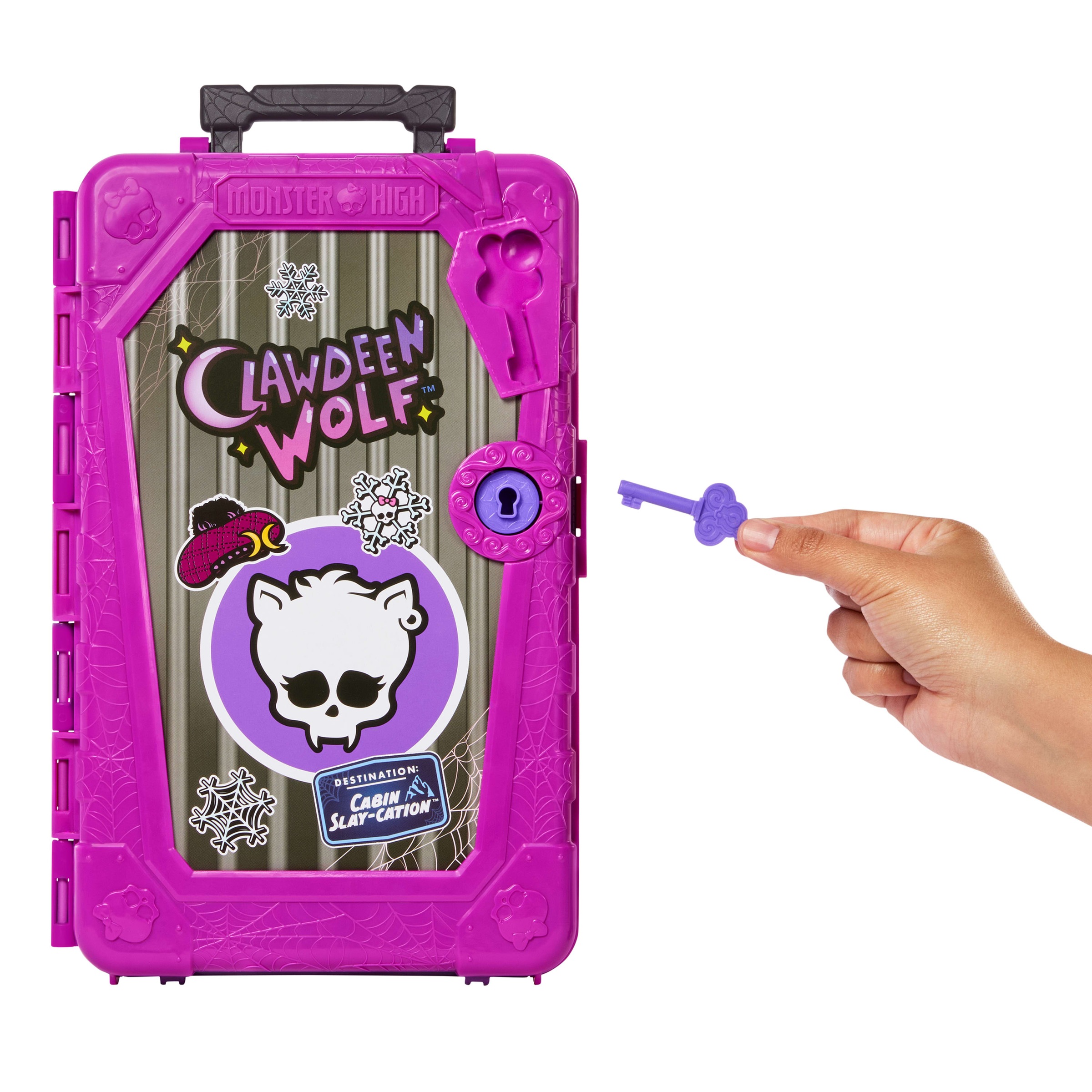 MonsterHigh™ Anziehpuppe »Monster High Skulltimate Secrets Hütten-Gruselurlaub, Clawdeen Wolf«