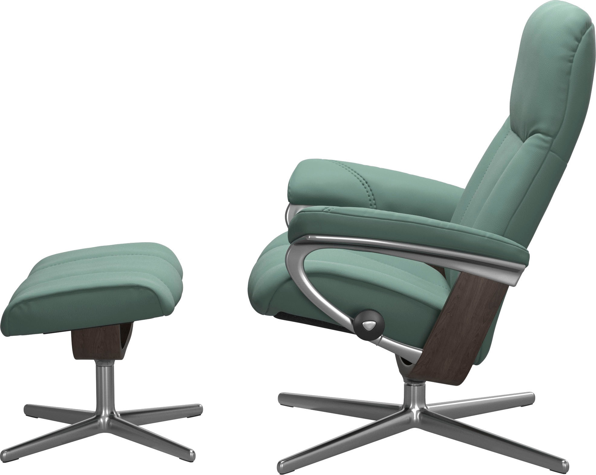 Stressless® Relaxsessel »Consul«, mit Cross Base, Größe S, M & L, Holzakzent Wenge