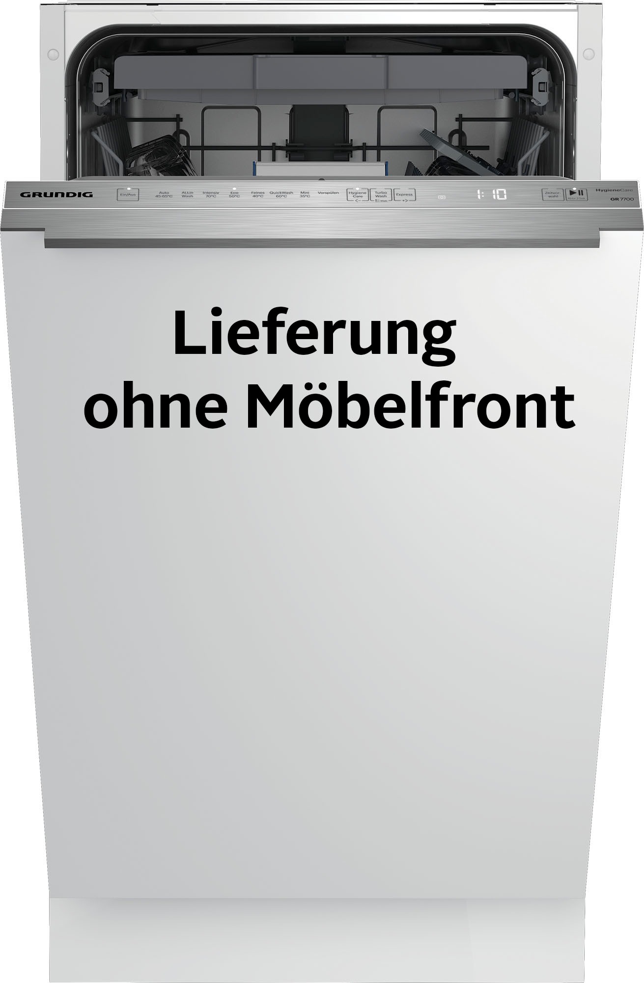 Grundig vollintegrierbarer Geschirrspüler »GSV 42840 7654801635«, 10 Maßgedecke