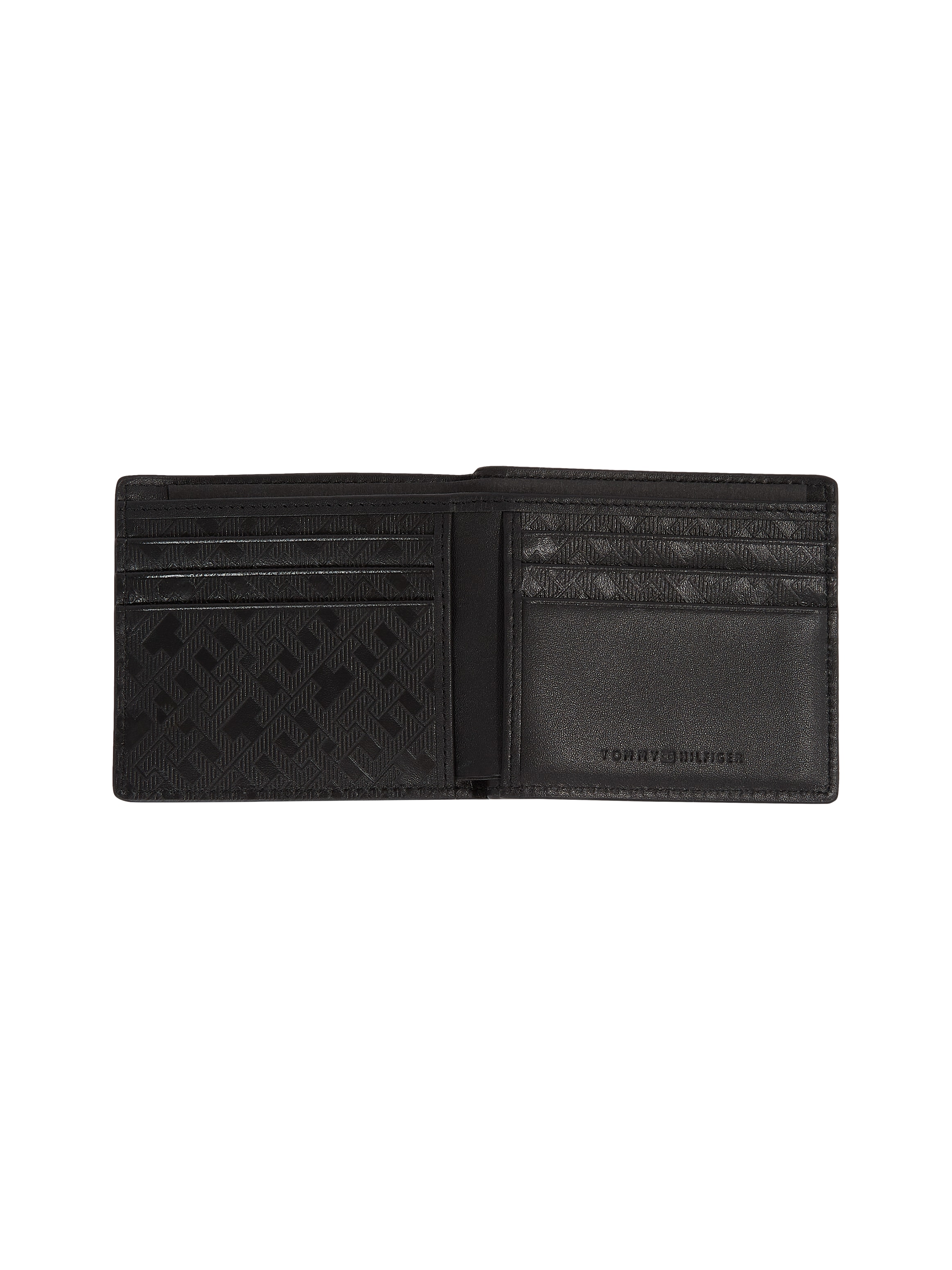 Tommy Hilfiger Geldbörse »TH MONOGRAM MINI CC WALLET«, Men Geldbeutel, Kartenetui, Portemonnaie mit Logoschriftzug