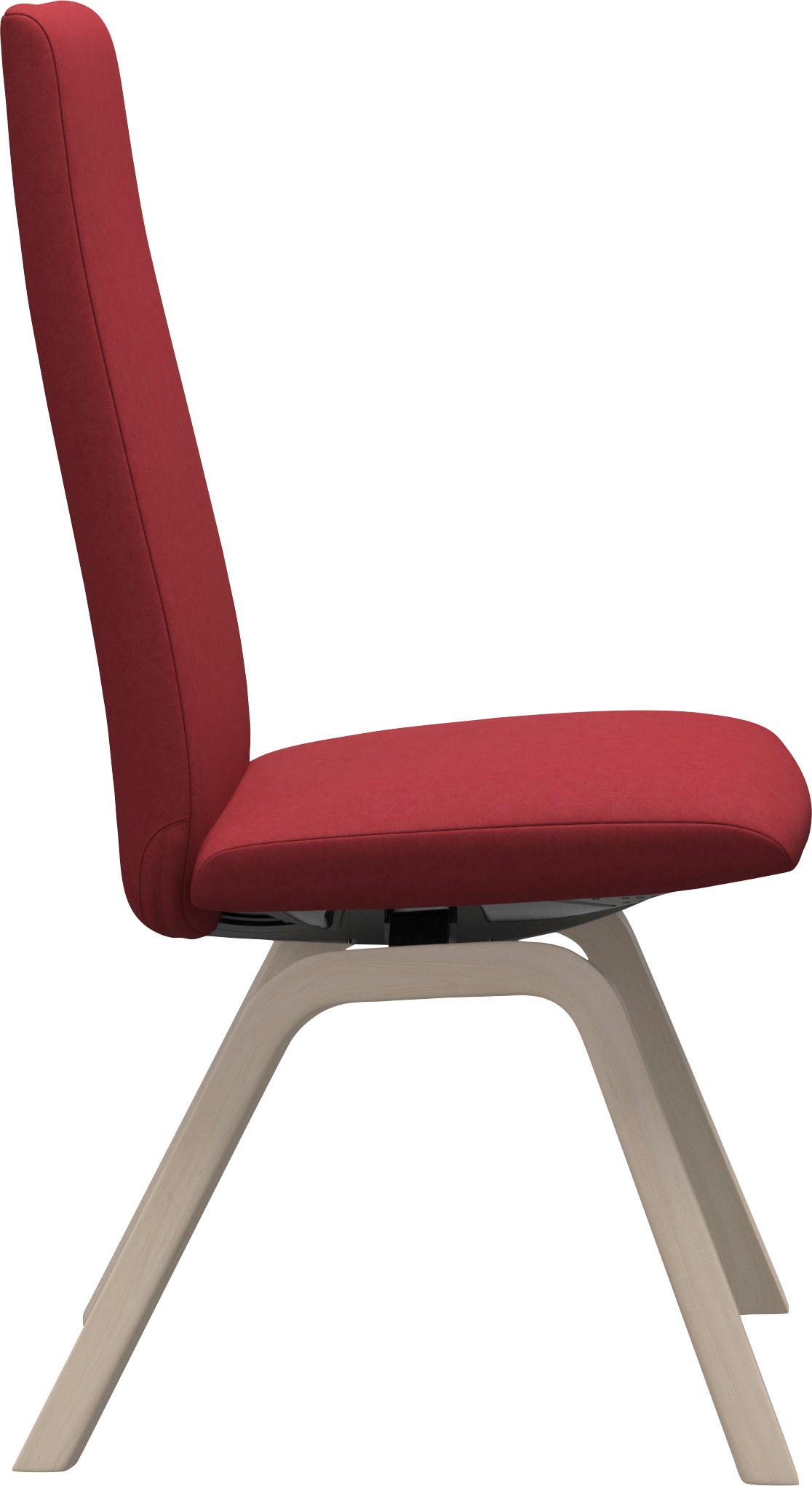 Stressless® Polsterstuhl »Laurel«, Microfaser DINAMICA, High Back, Größe M, mit schräggestellten Beinen in Eiche gekalkt