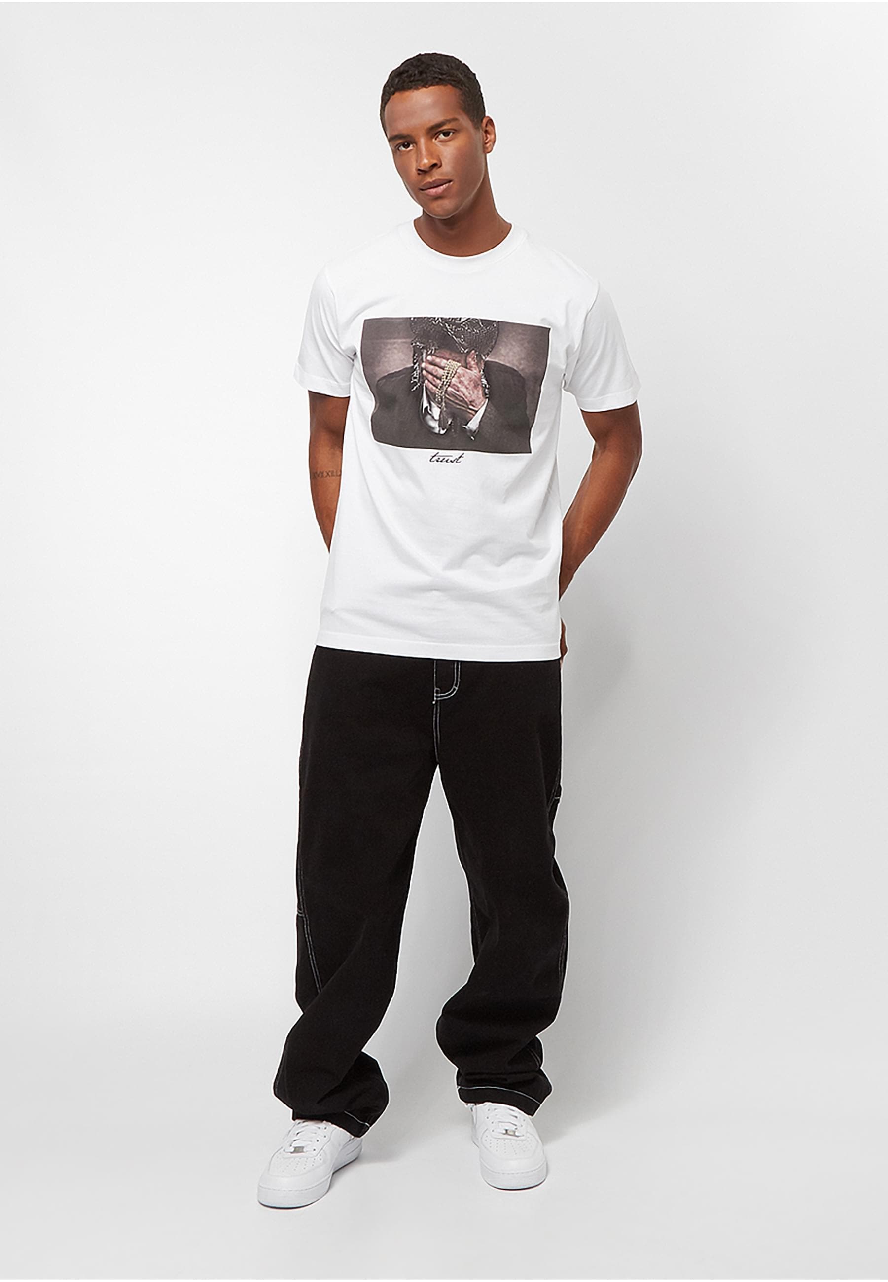 MisterTee T-Shirt »MisterTee Herren Trust Tee« 1 Stk. tlg.