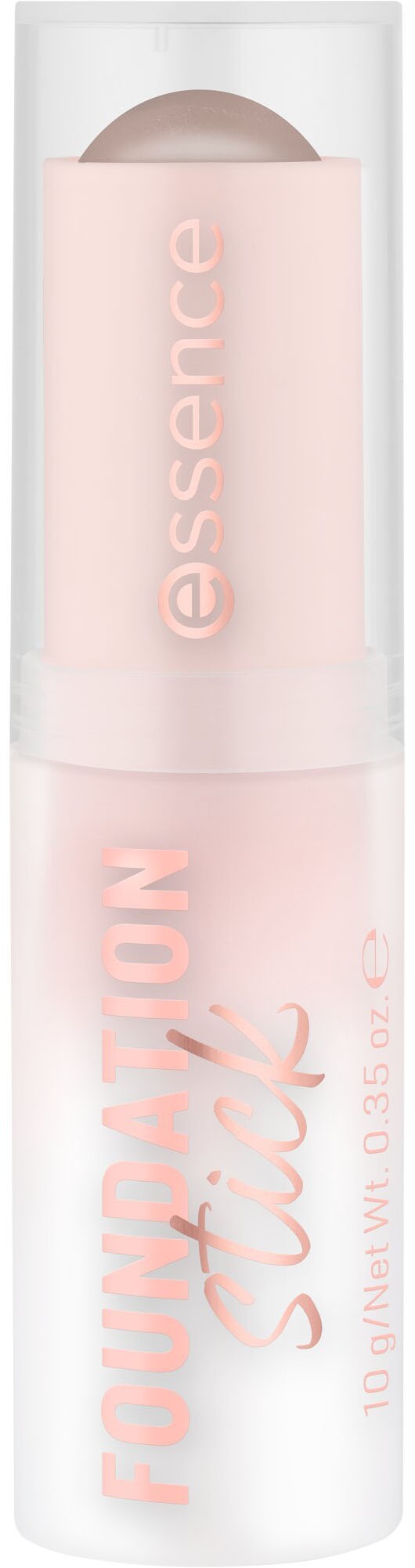 Essence Foundation »FOUNDATION stick«, (Set, 3 tlg.), Cremig und leicht verblendbar, Matt-Finish, variable Deckkraft.