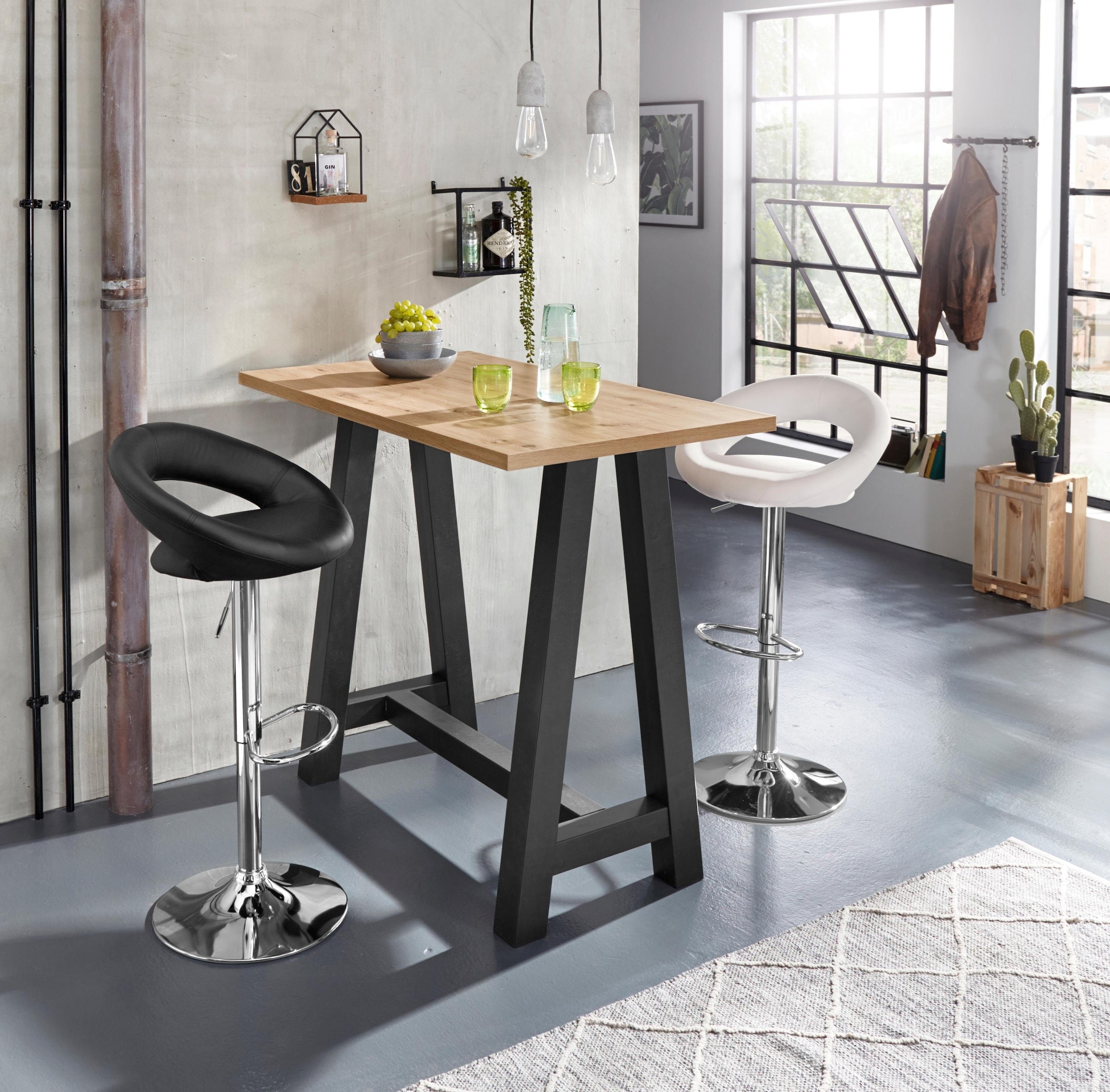 Mäusbacher Bartisch Gestell in A-Form (Breite 120, 140  oder 160 cm)