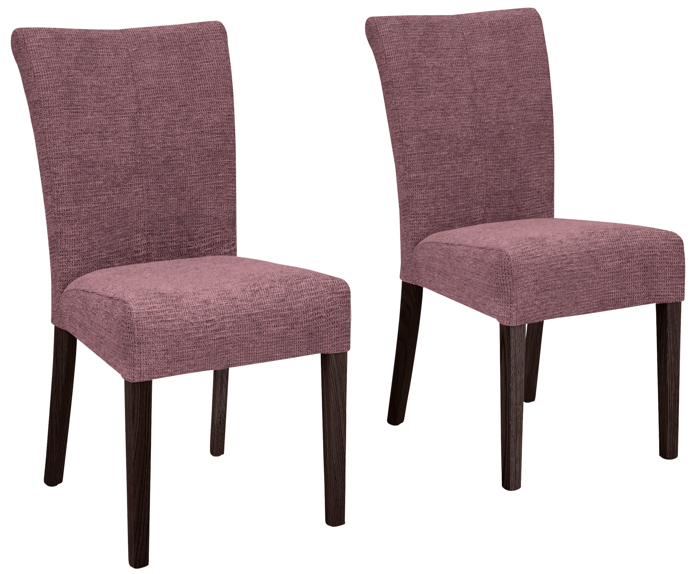 Home affaire Esszimmerstuhl »Queen« (Set) 2 Stk. Softstruktur Beine aus mas günstig online kaufen