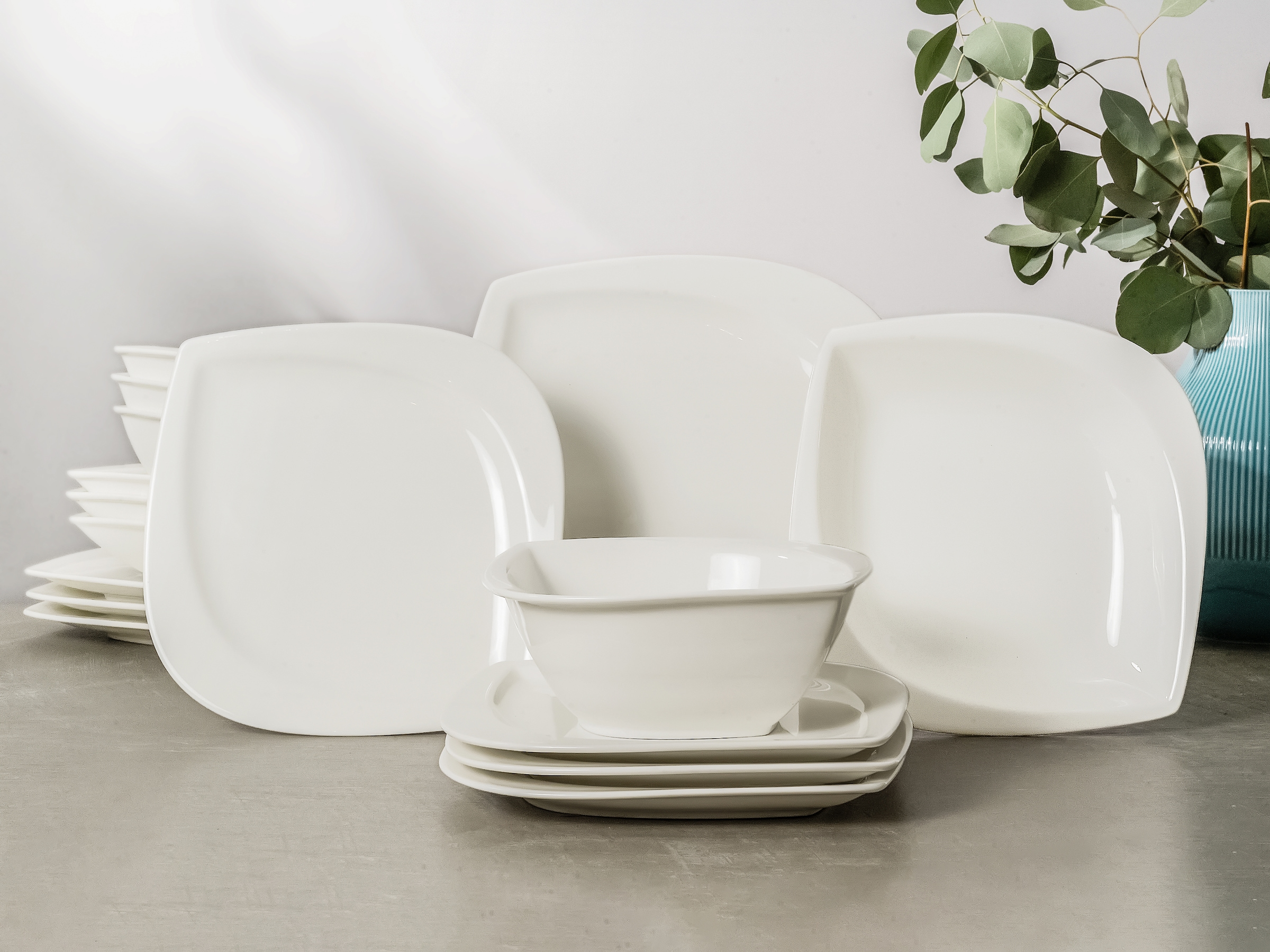 CreaTable Kombiservice »Melbourne« extravagante Form günstig online kaufen