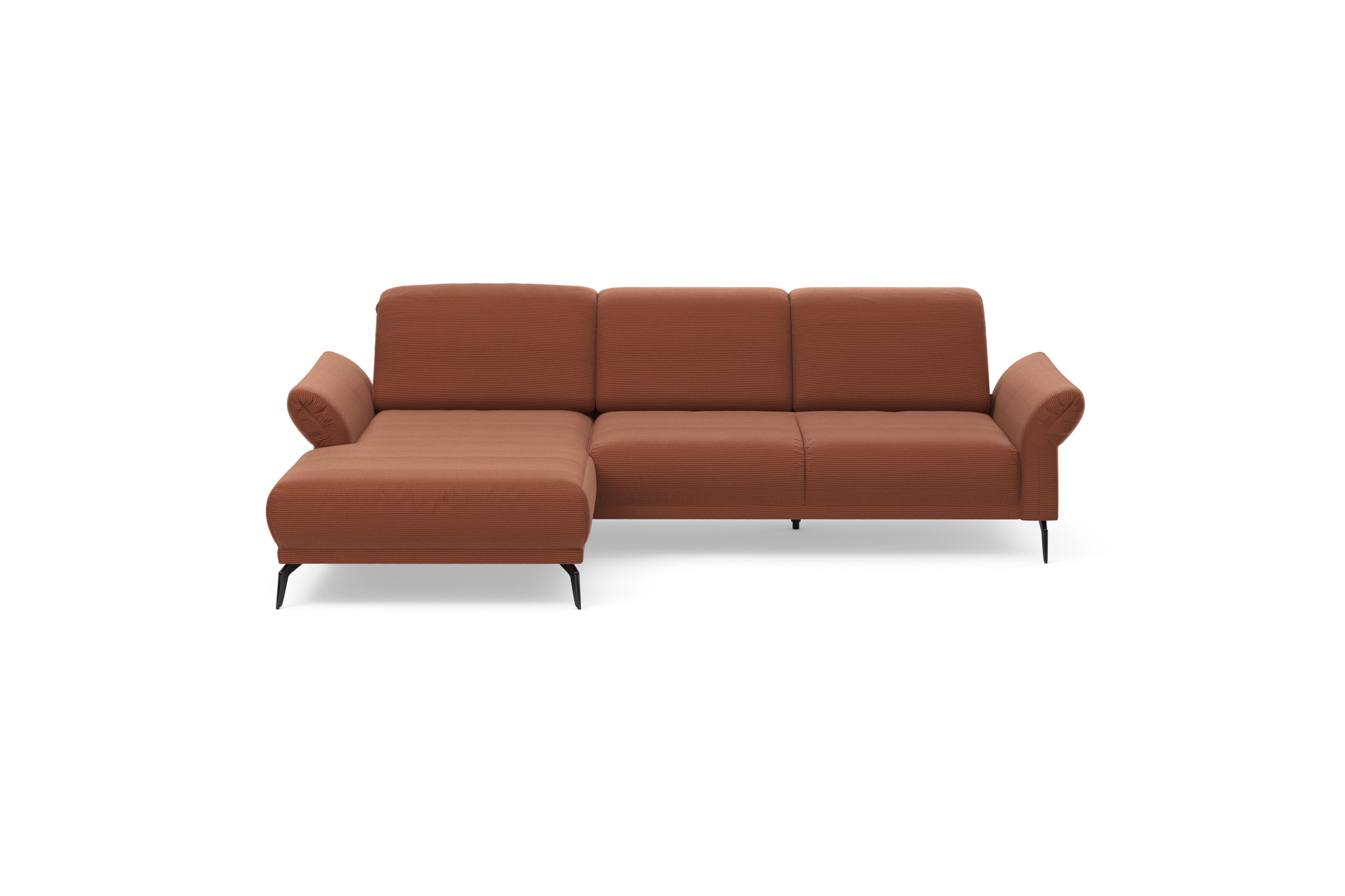 Home affaire Ecksofa »Coco L-Form« Sitztiefen-, Arm- und Kopfteilverstellun günstig online kaufen