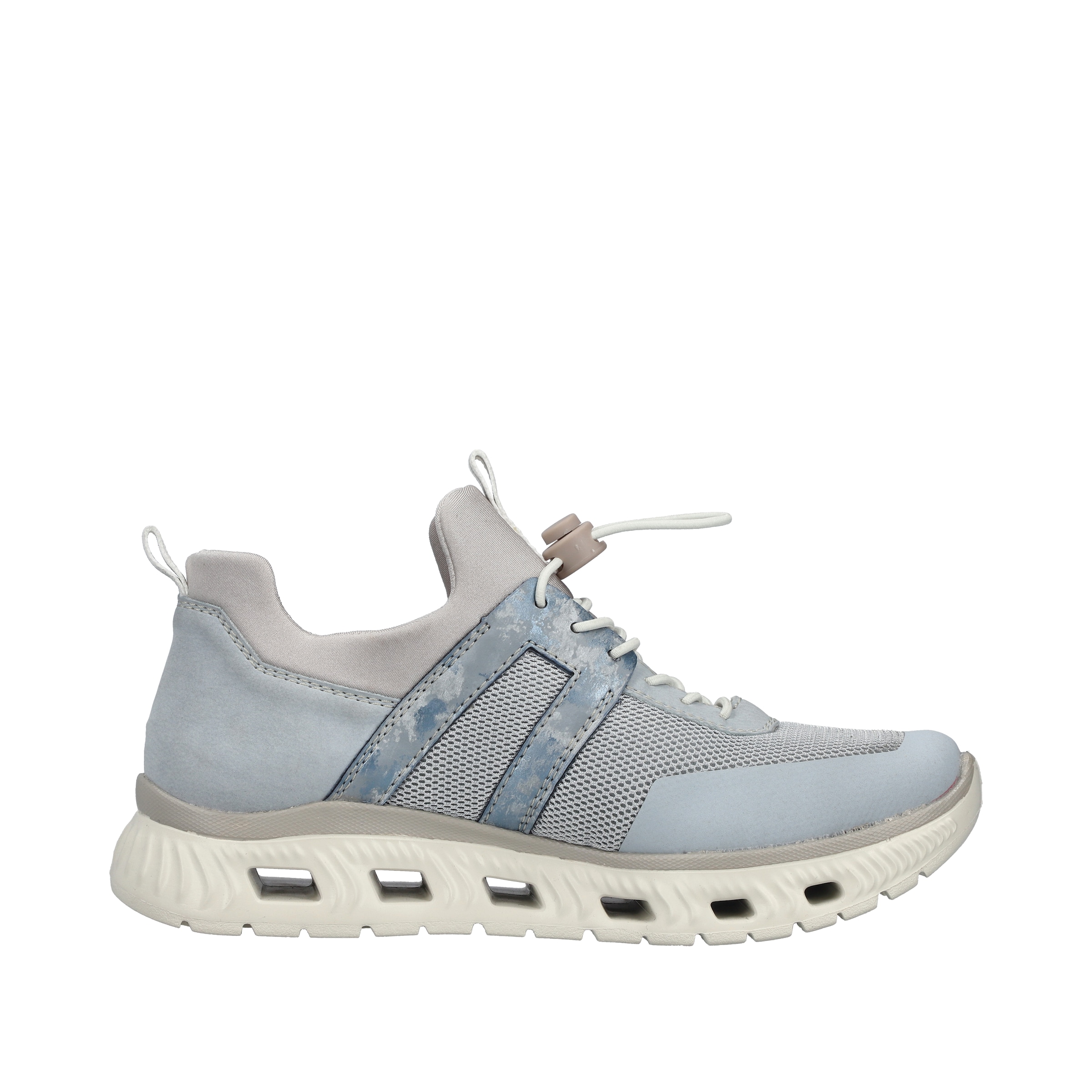 RIEKER Sport Slip-On Sneaker  Sportschuh, Halbschuh, Freizeitschuh in veganer Verarbeitung