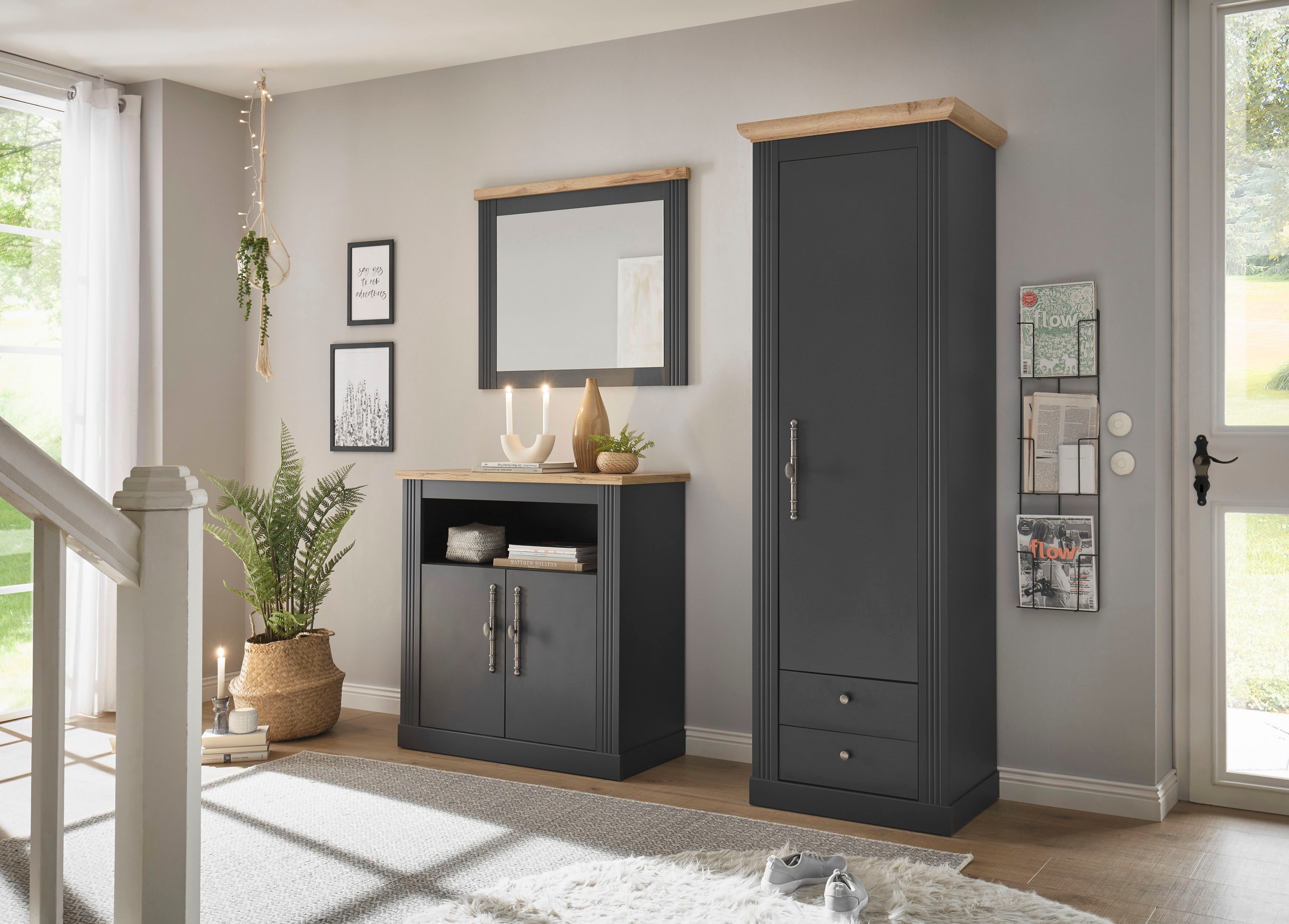 OTTO home Schuhschrank "WESTMINSTER TOPSELLER" Höhe ca. 203 cm, im romantis günstig online kaufen