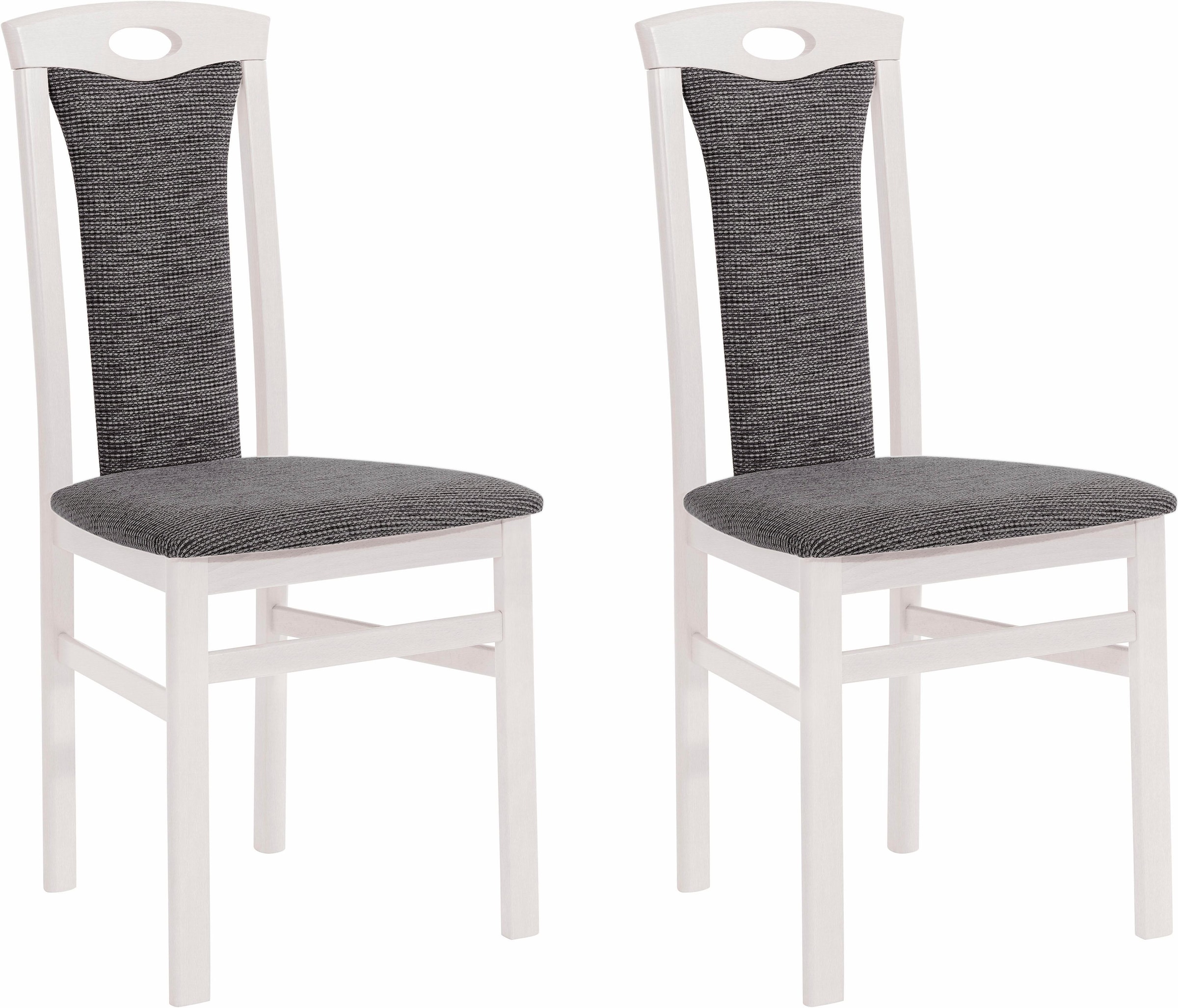 Home affaire 4-Fußstuhl »Kasia« (Set) 2 Stk. Struktur günstig online kaufen