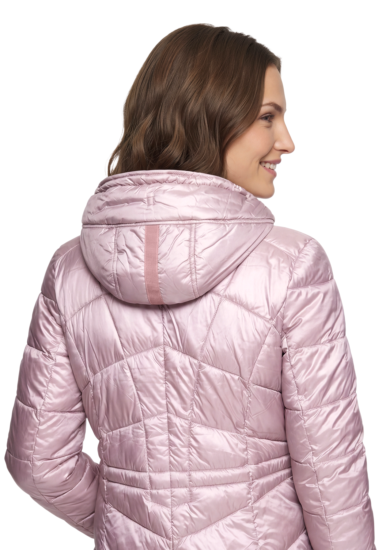 Gil Bret Steppjacke mit Kapuze mit abnehmbarer Kapuze