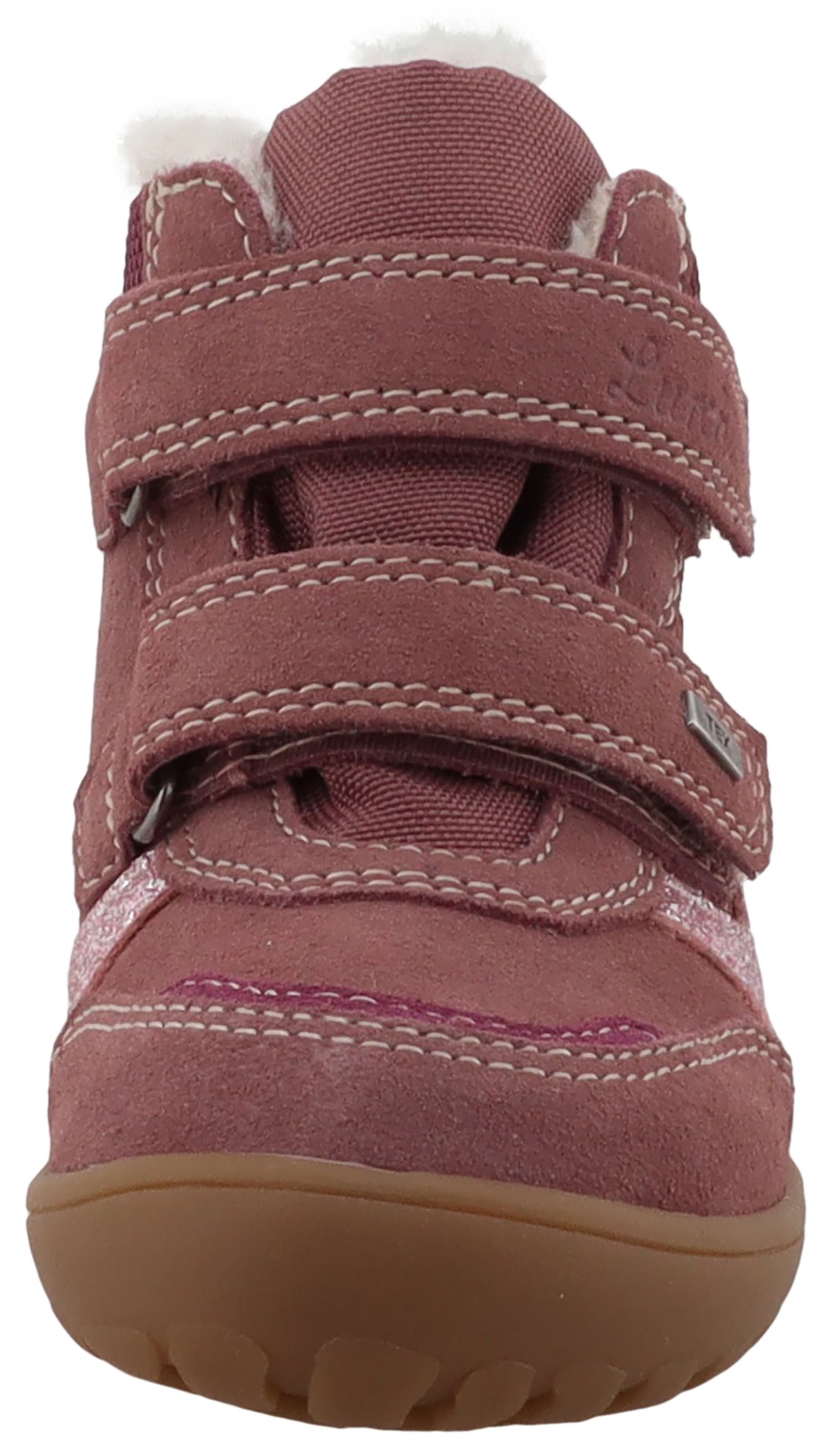 Lurchi Barfußschuh »Jikki Barefoot-TEX«  Winterboots mit Glitzer-Stern, Größenschablone zum Download