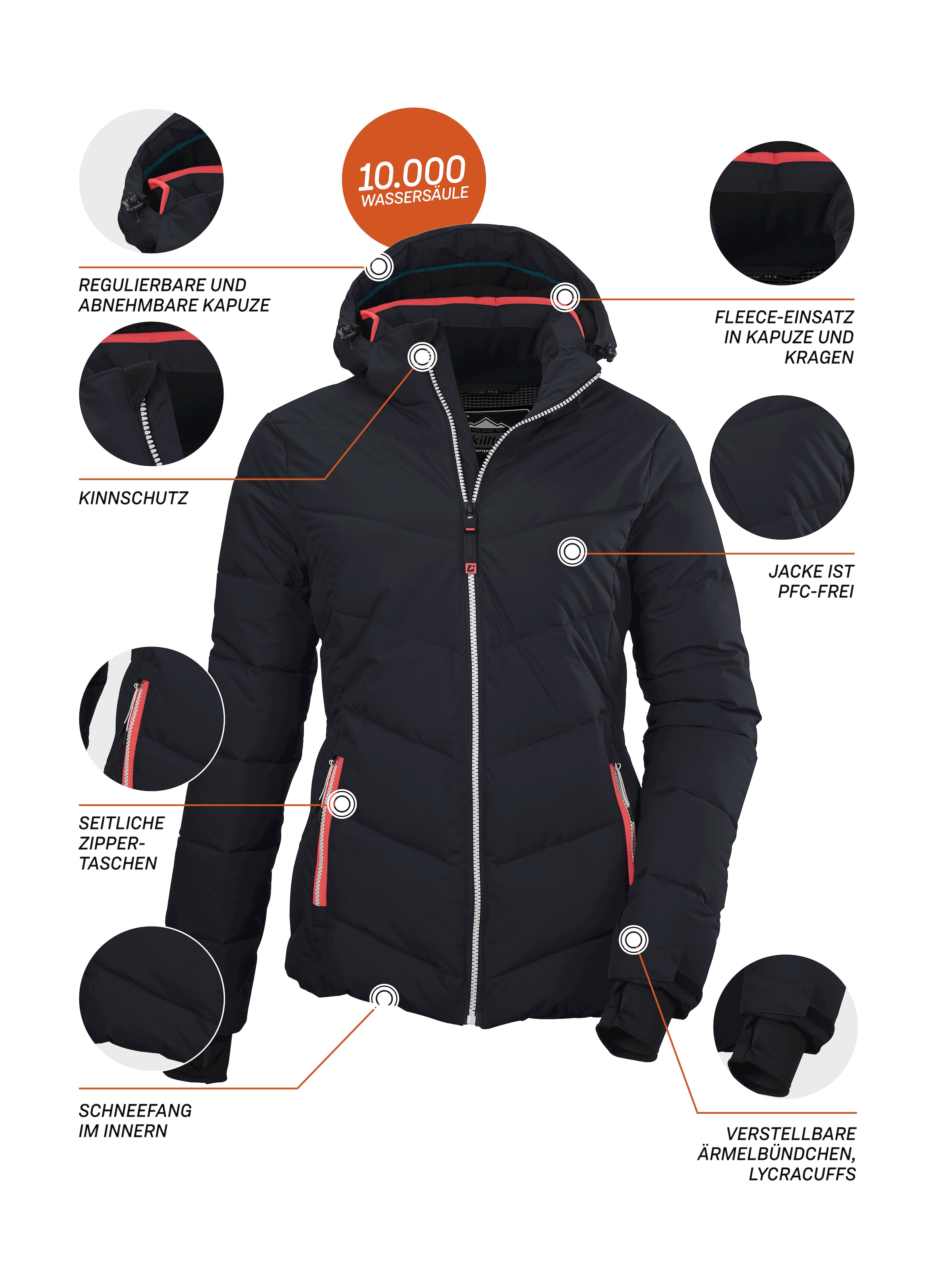 Killtec Skijacke »KSW 289 WMN SKI JCKT«