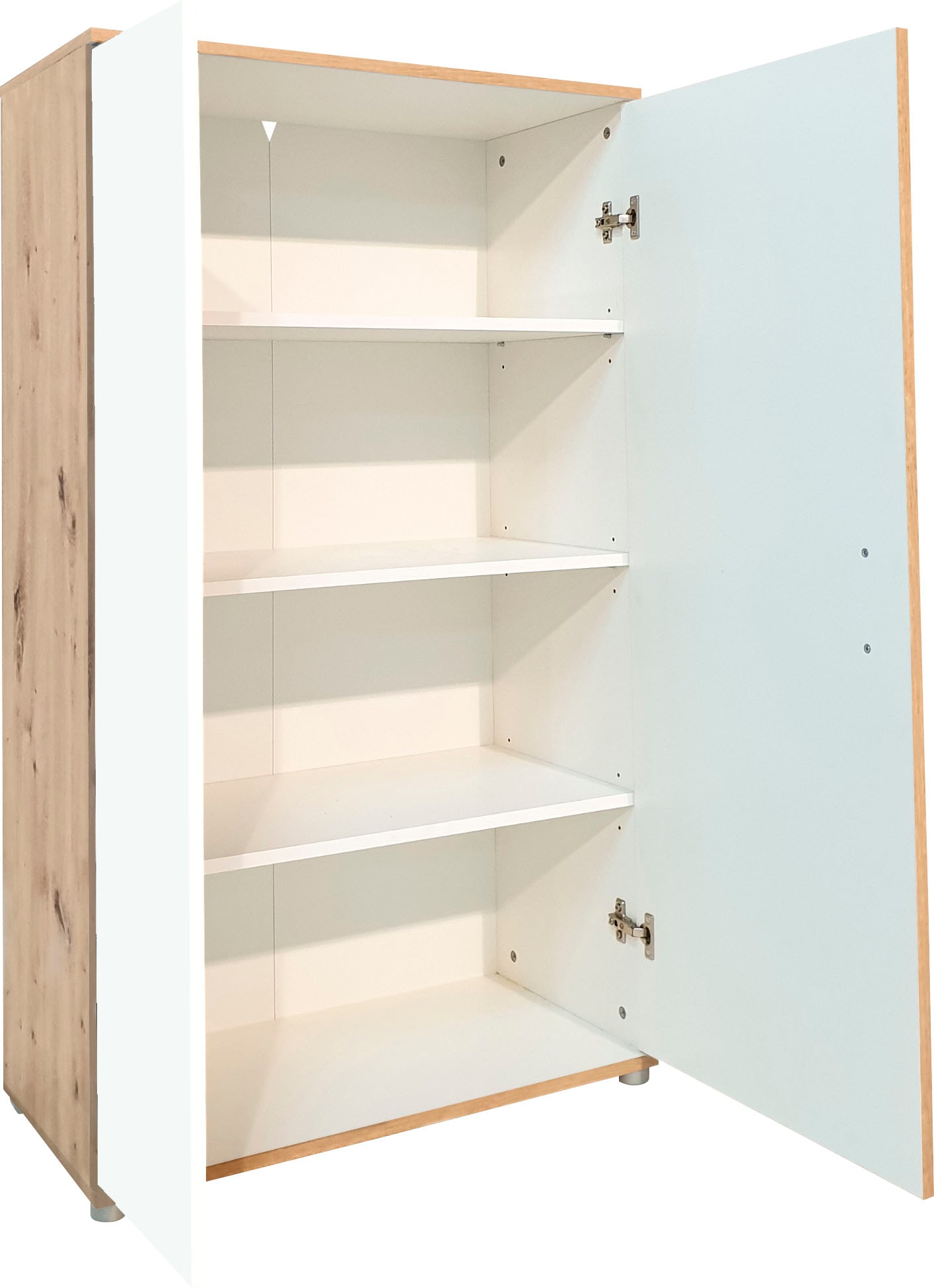 INOSIGN Kleiderschrank »Wien, Kinderkleiderschrank«, Mehrzweckschrank, Melamin-Oberfläche, Einlegeböden höhenverstellbar