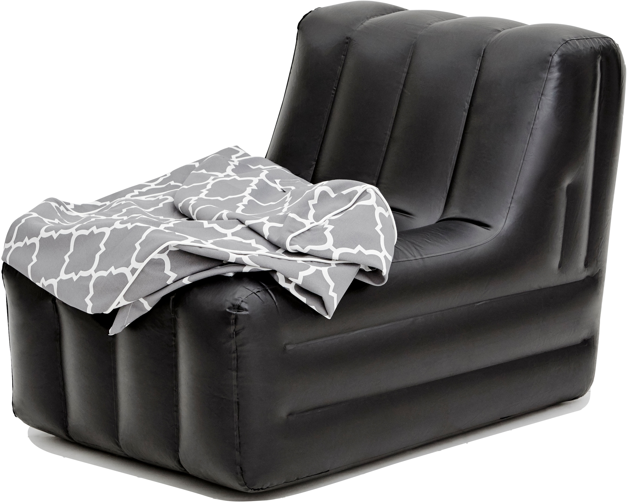 Jahnke Loungesessel »AIR LOUNGE«, (1 St.), aufblasbar, Indoor & Outdoor, 60 cm Sitztiefe