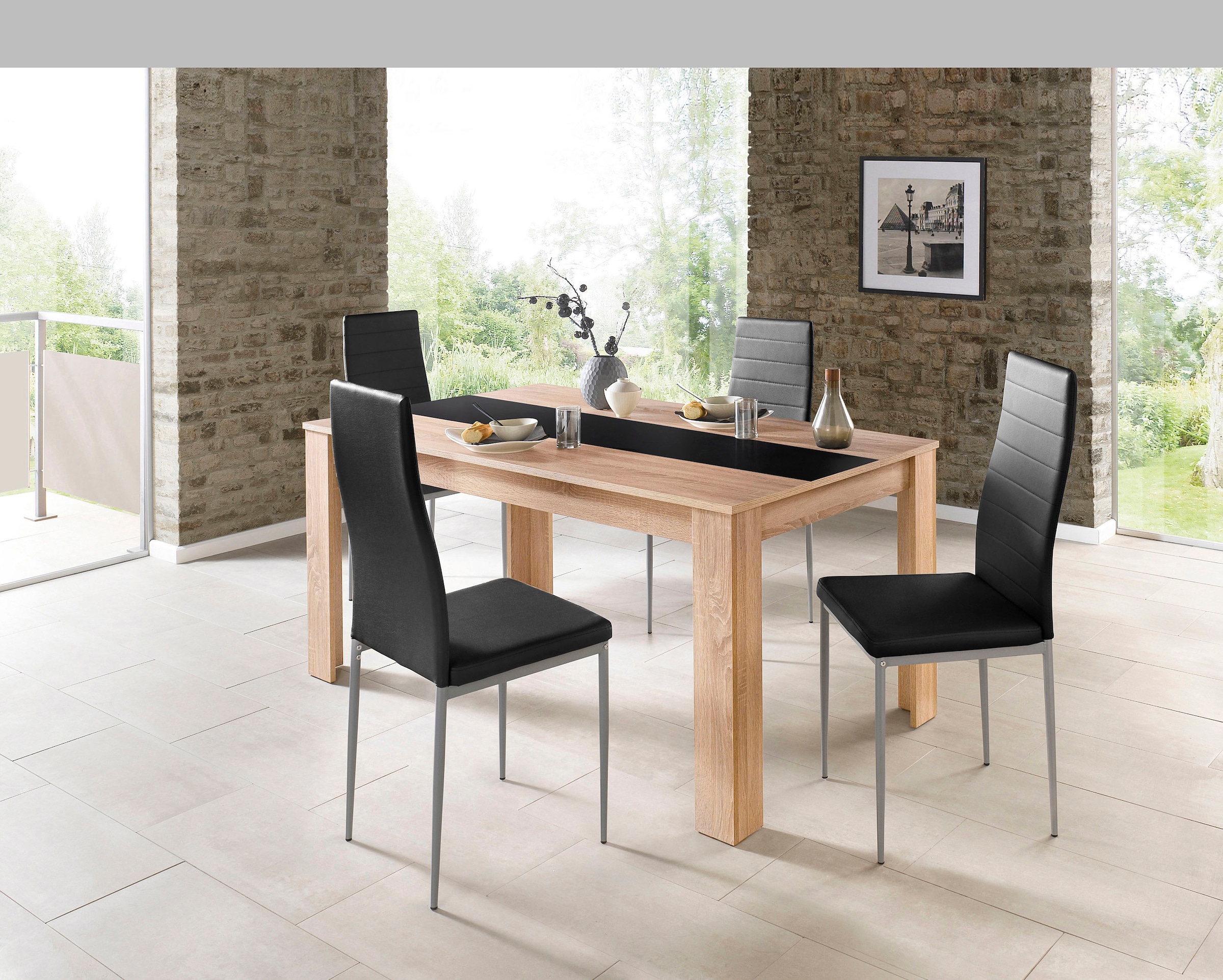 Home affaire Essgruppe »Pluto«, (Set, 5 tlg.)