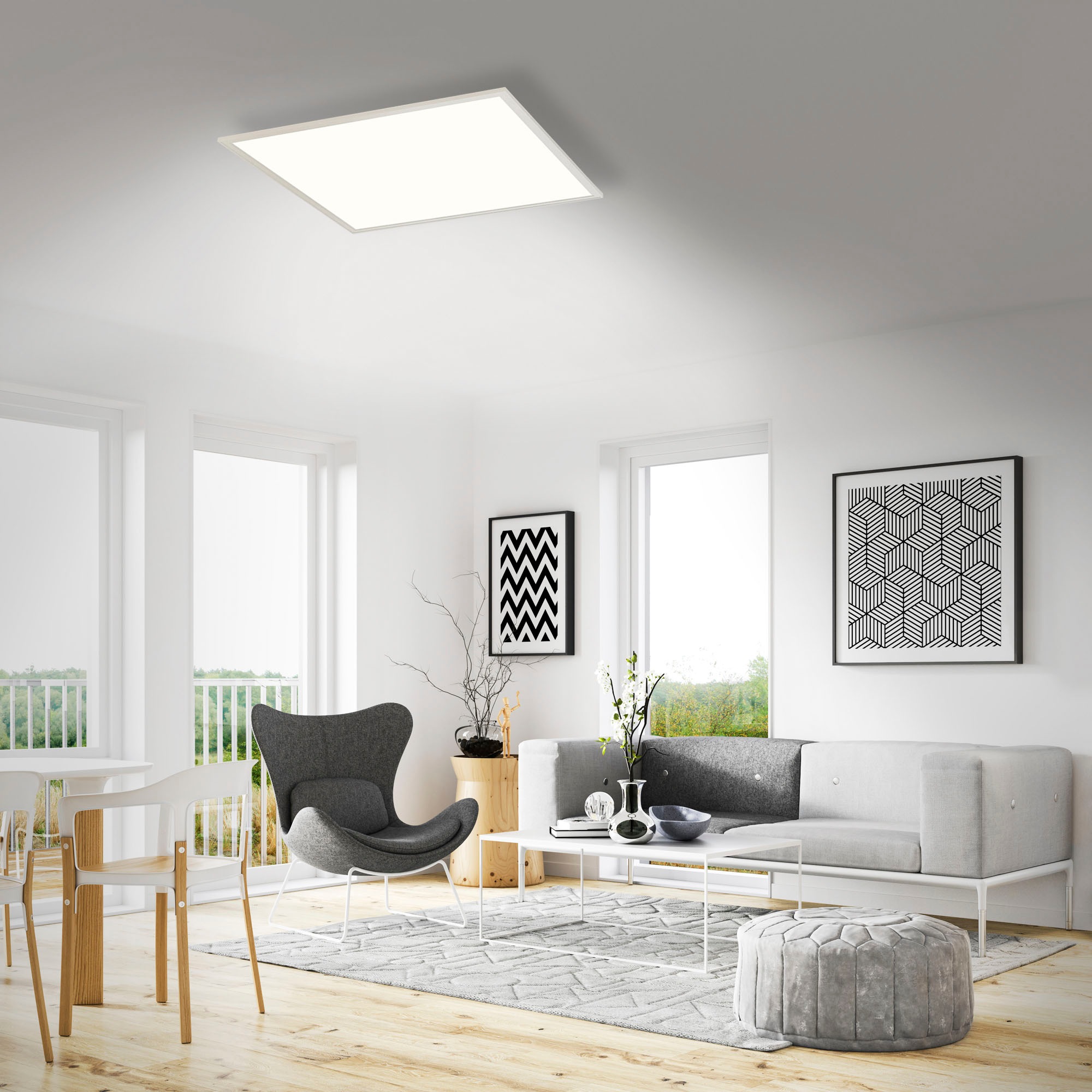 Briloner Leuchten LED Deckenleuchte »7192016 Simple«, Leuchtmittel LED-Boar günstig online kaufen