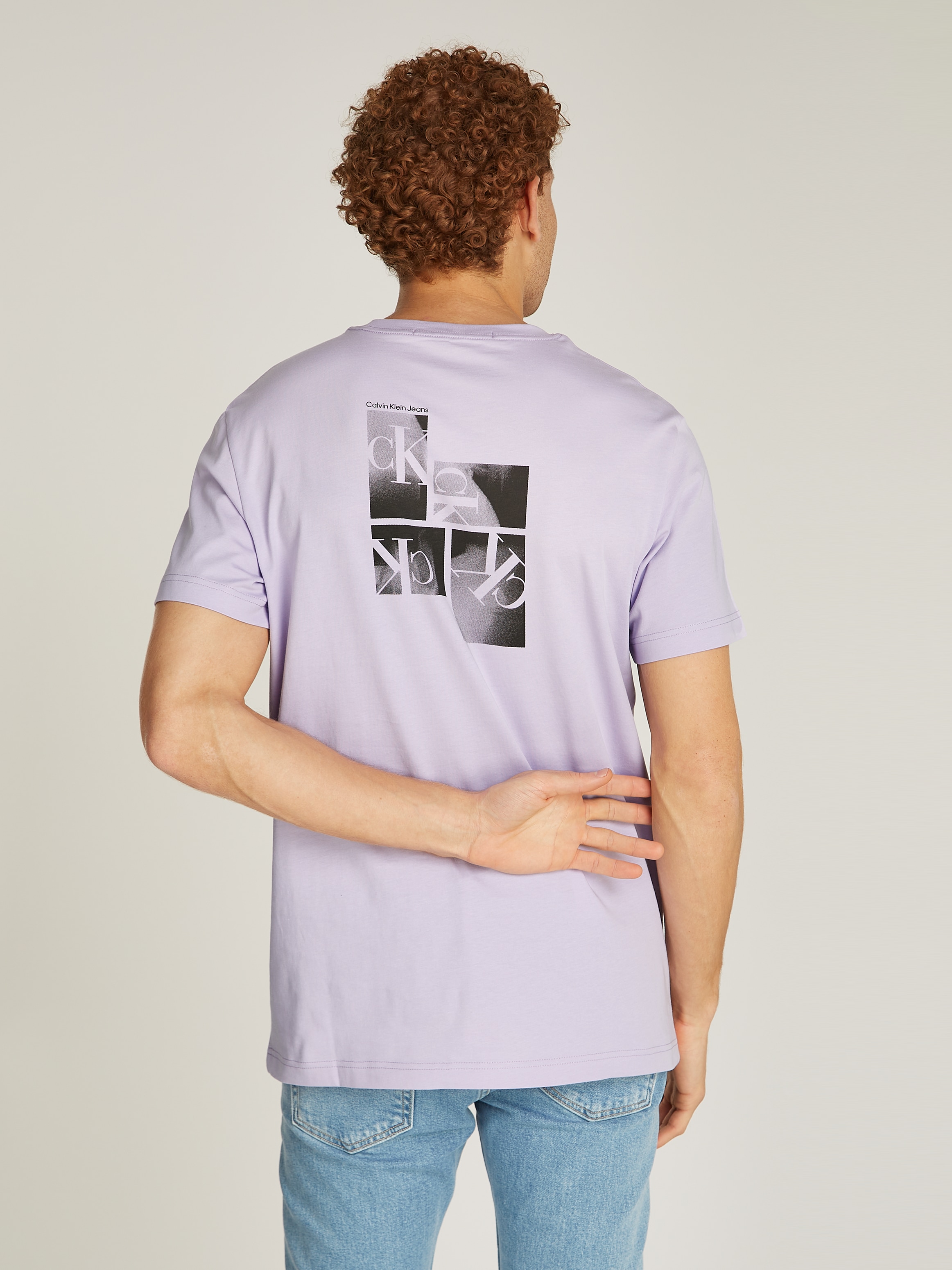 Calvin Klein Jeans T-Shirt »CK MULTIBOX TEE«, mit Logobackprint