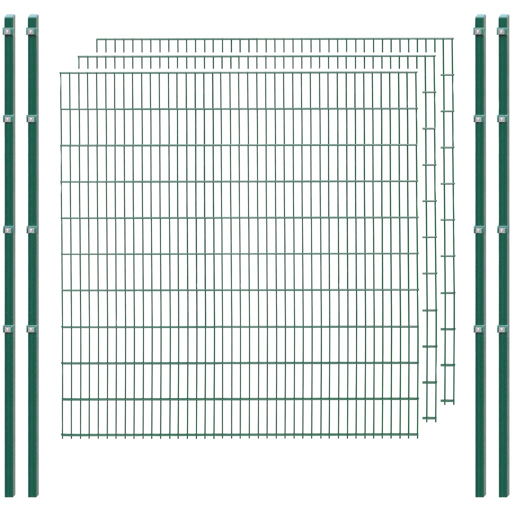 Arvotec Doppelstabmattenzaun »ESSENTIAL 203 zum Einbetonieren«