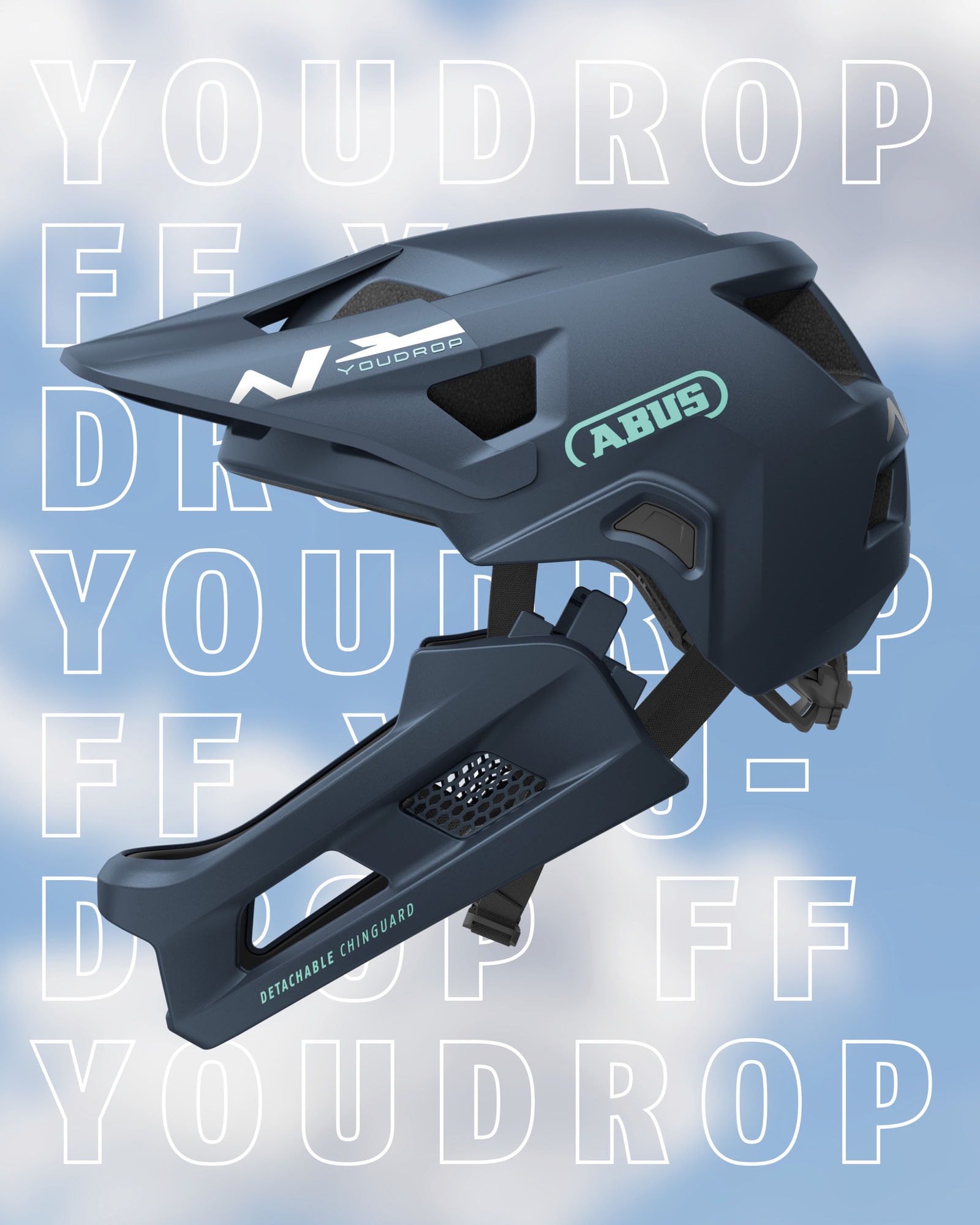 ABUS Kinderfahrradhelm »YOUDROP FF«