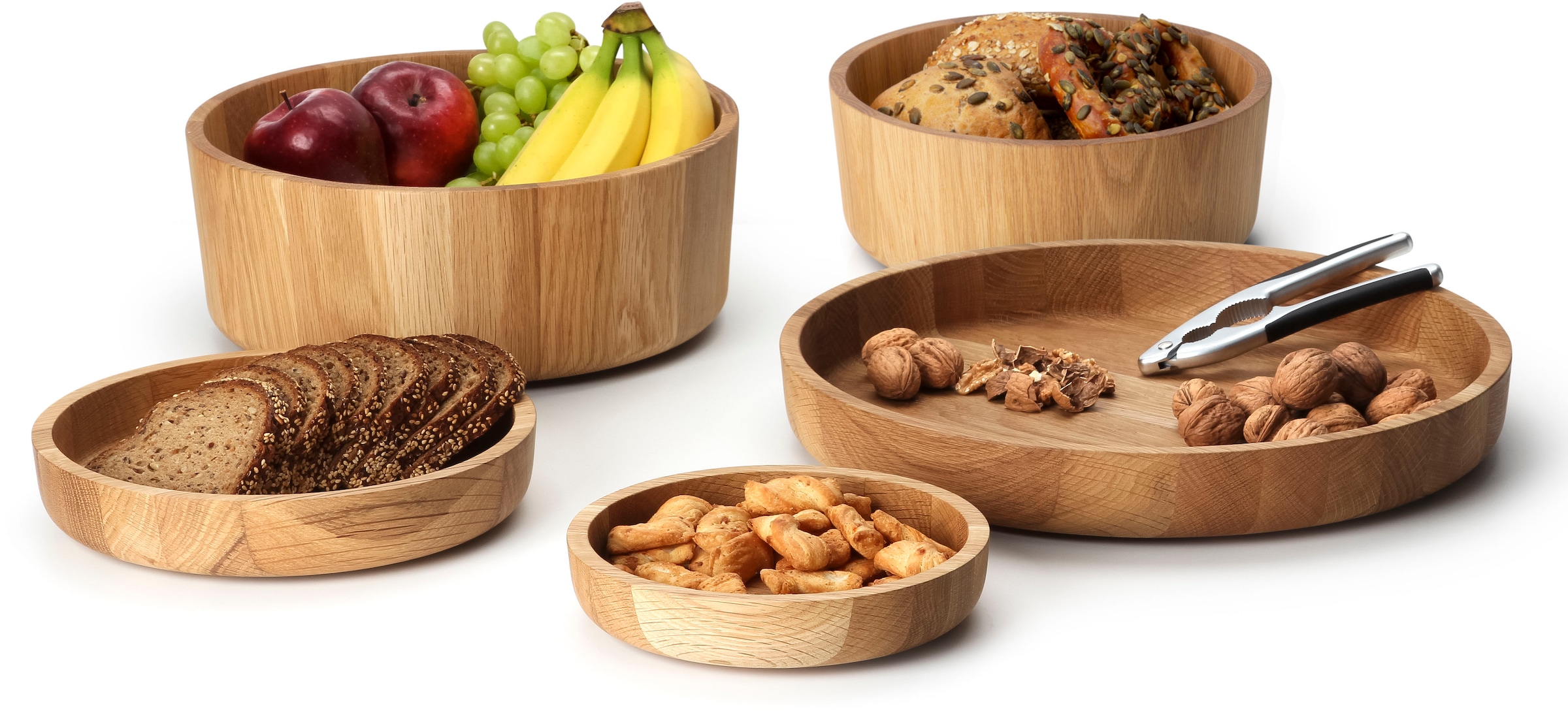 Continenta Schale »Eiche« 1 Stk. aus Holzwerkstoff Eichenholz