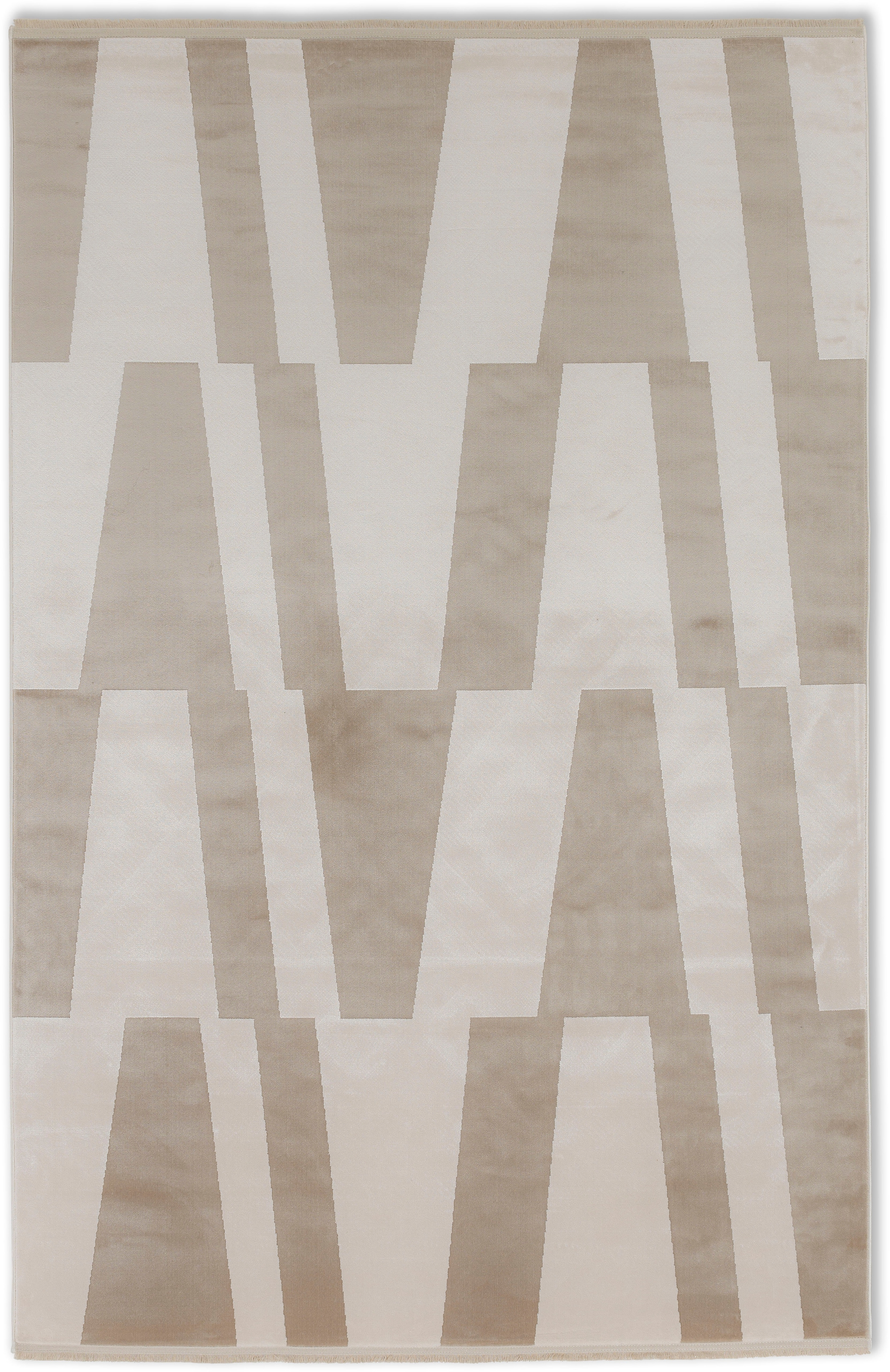 SCHÖNER WOHNEN-Kollektion Teppich »Magic 6104«, rechteckig, Hoch Tief  Struktur, mit Viskose, weich und glänzend auf Rechnung bestellen | Kurzflor-Teppiche