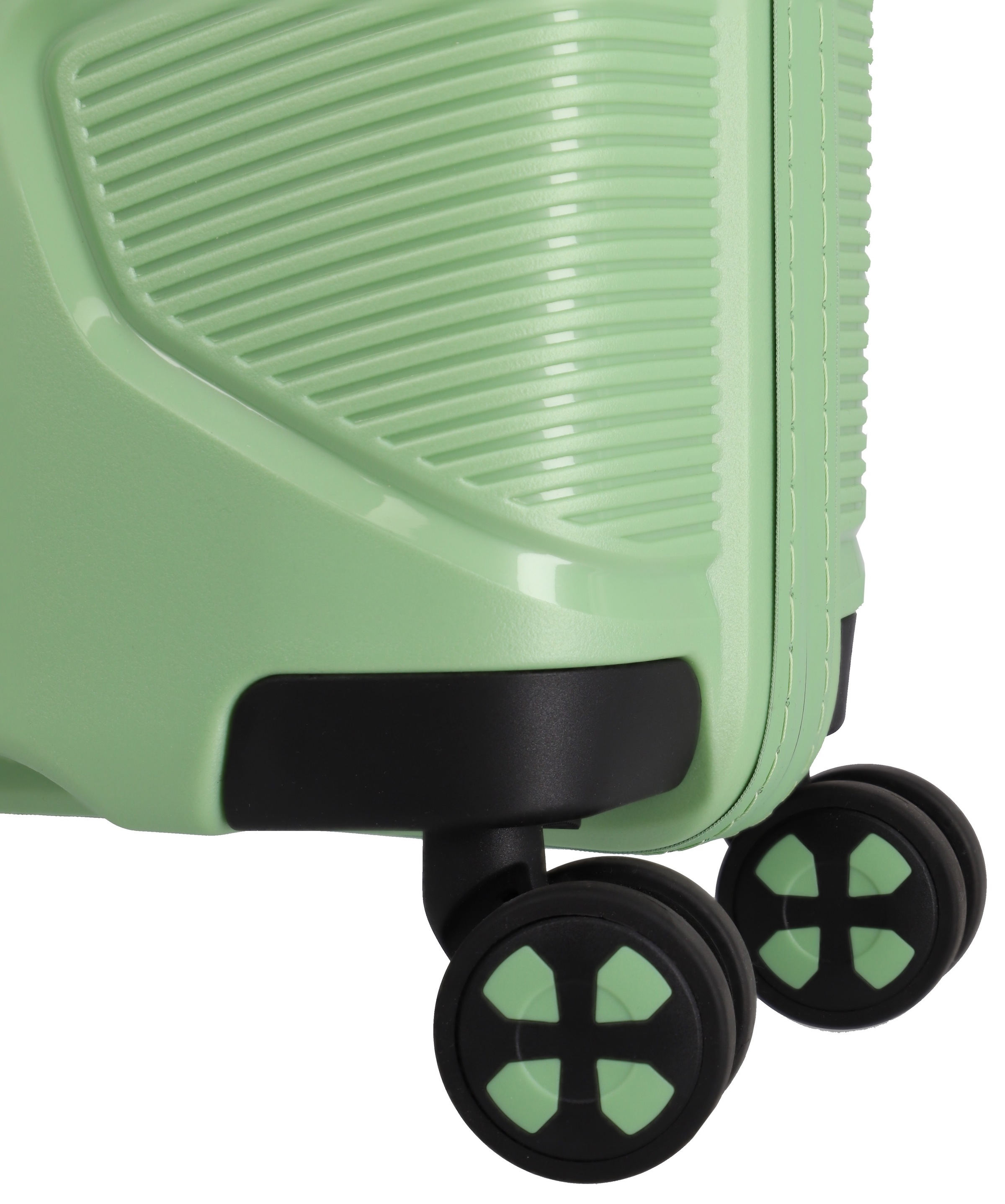 IMPACKT Hartschalen-Trolley »IP1, verschiedene Größen und Farben«, 4 Rollen, Hartschalen-Koffer vegan Koffer Reisegepäck USB-Port TSA Zahlenschloss