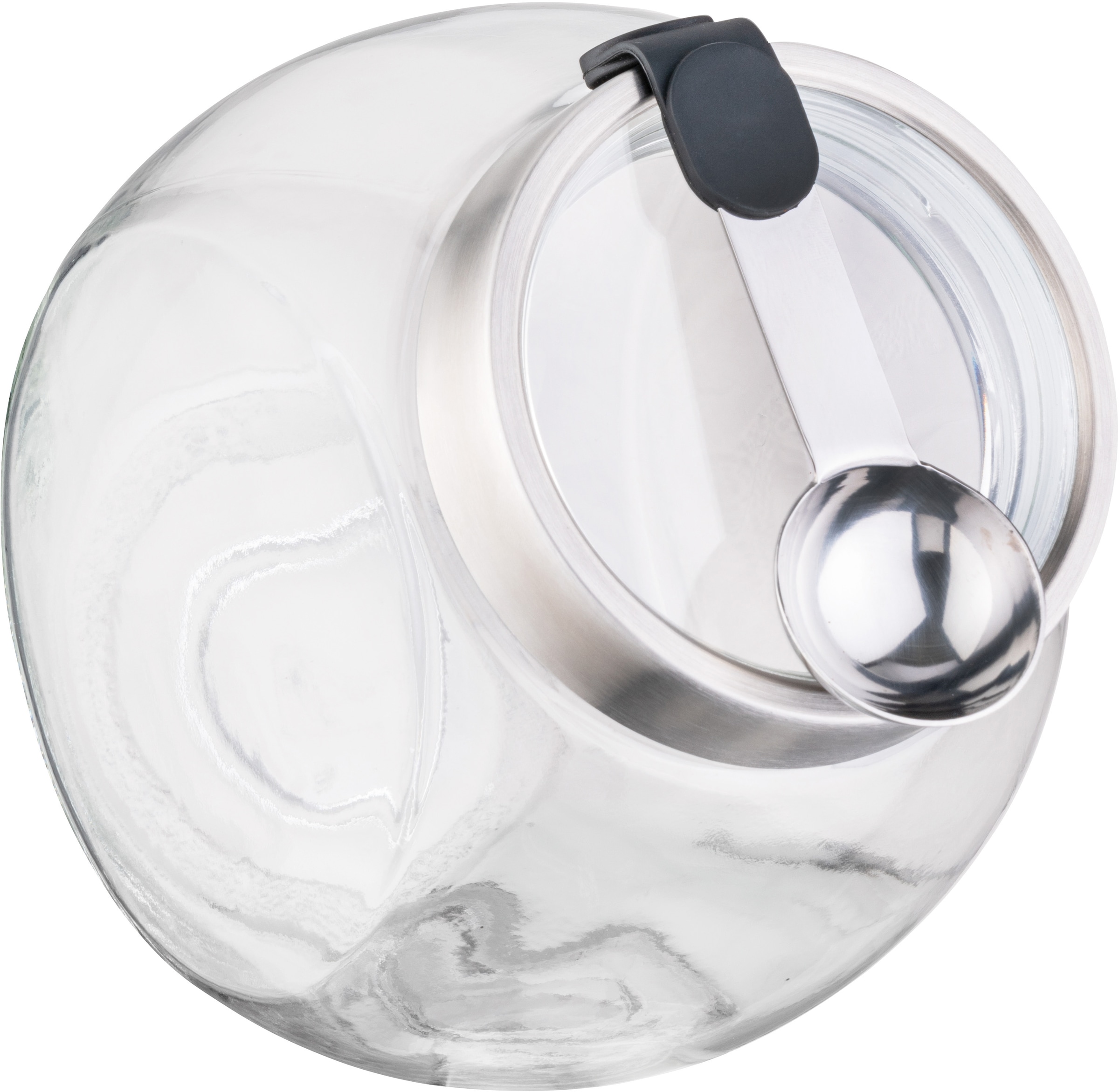 APS Vorratsglas, (1 tlg.), mit Löffel mit magnetischem Silikongriff, 3 Liter