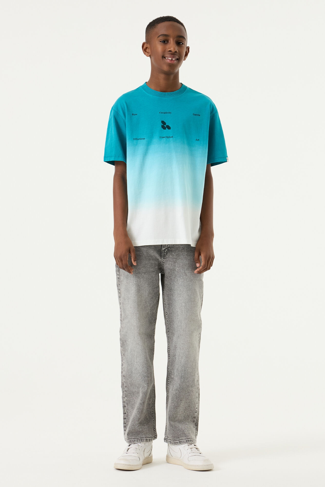 Garcia Print-Shirt im Batik-Look und Druck, for Boys